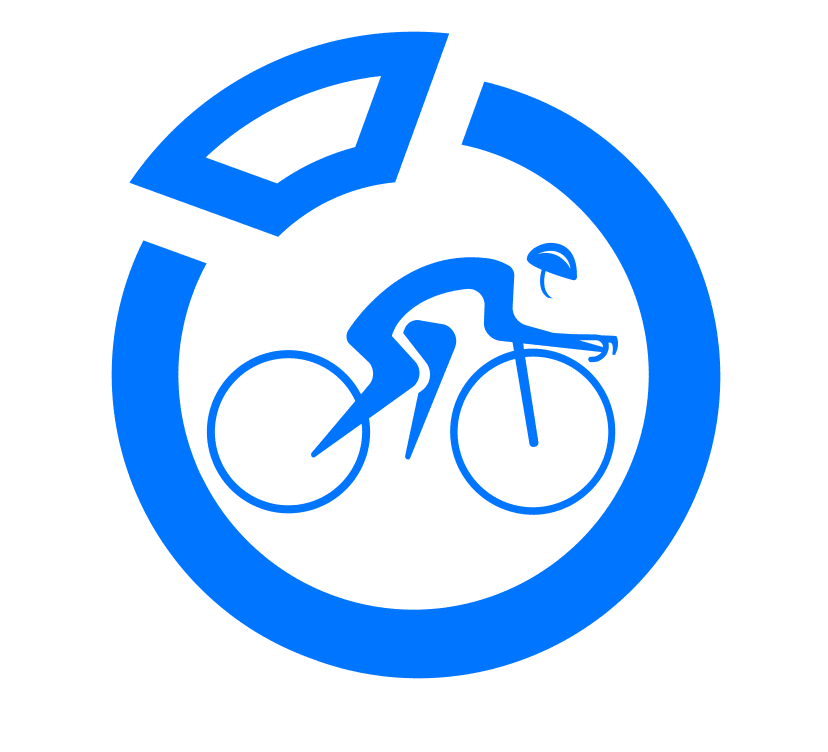 Pictogram Cycling road