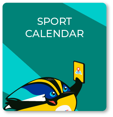 Button to access the sport calendar
