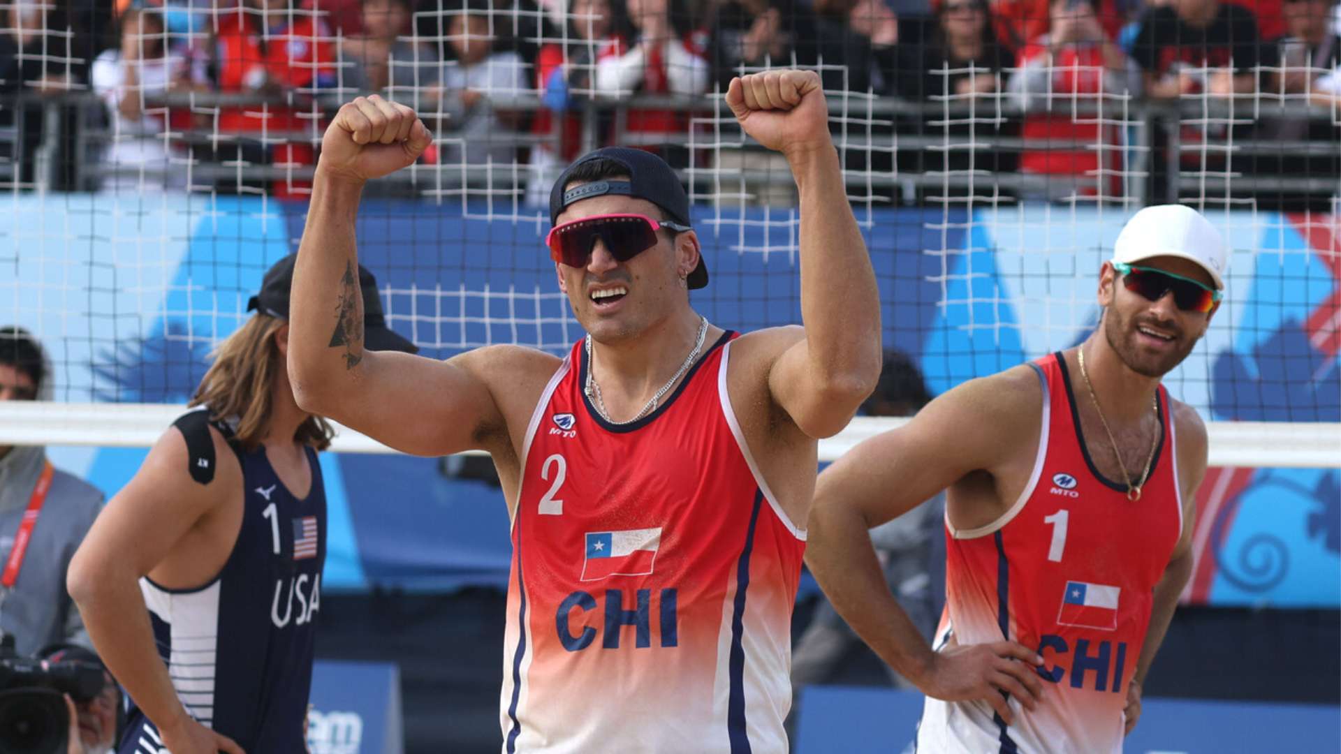 Grimalt cousins secure bronze medal for Chile