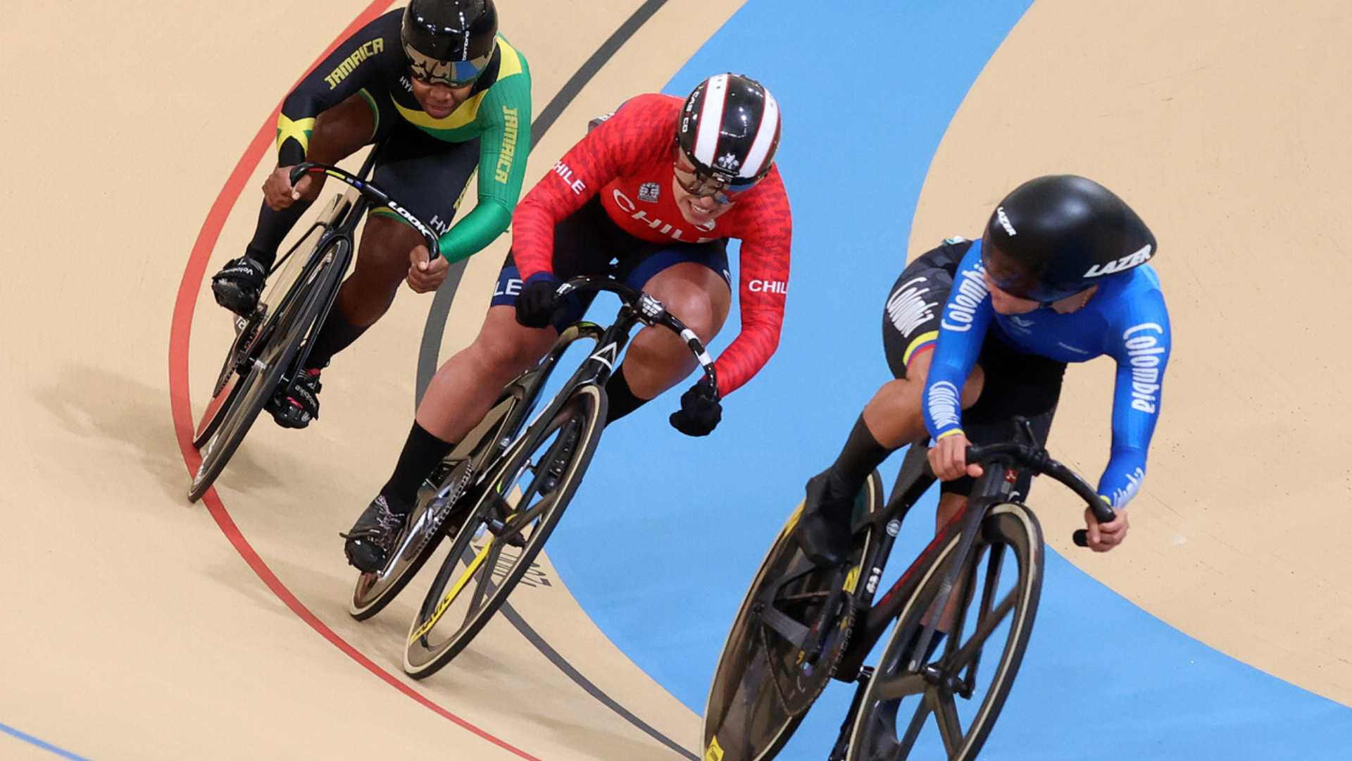 Colombia surpasses Chile in the medal table after winning the gold in Keirin