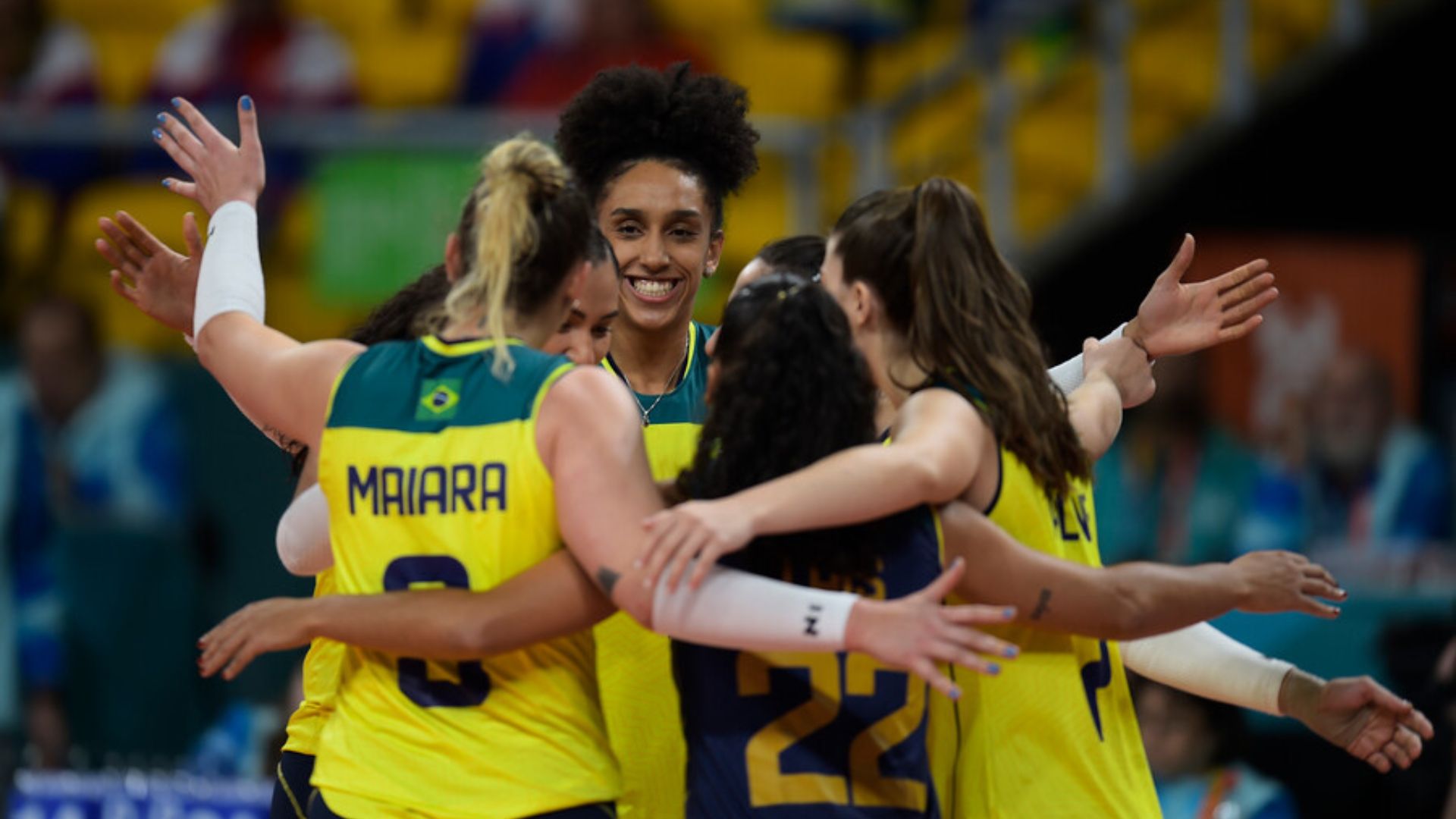 Brasil derrotó a Puerto Rico y arrasa con el Grupo A del vóleibol femenino