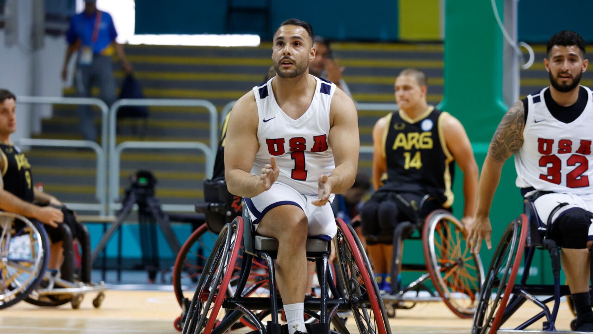 United States is In the Wheelchair Basketball Final