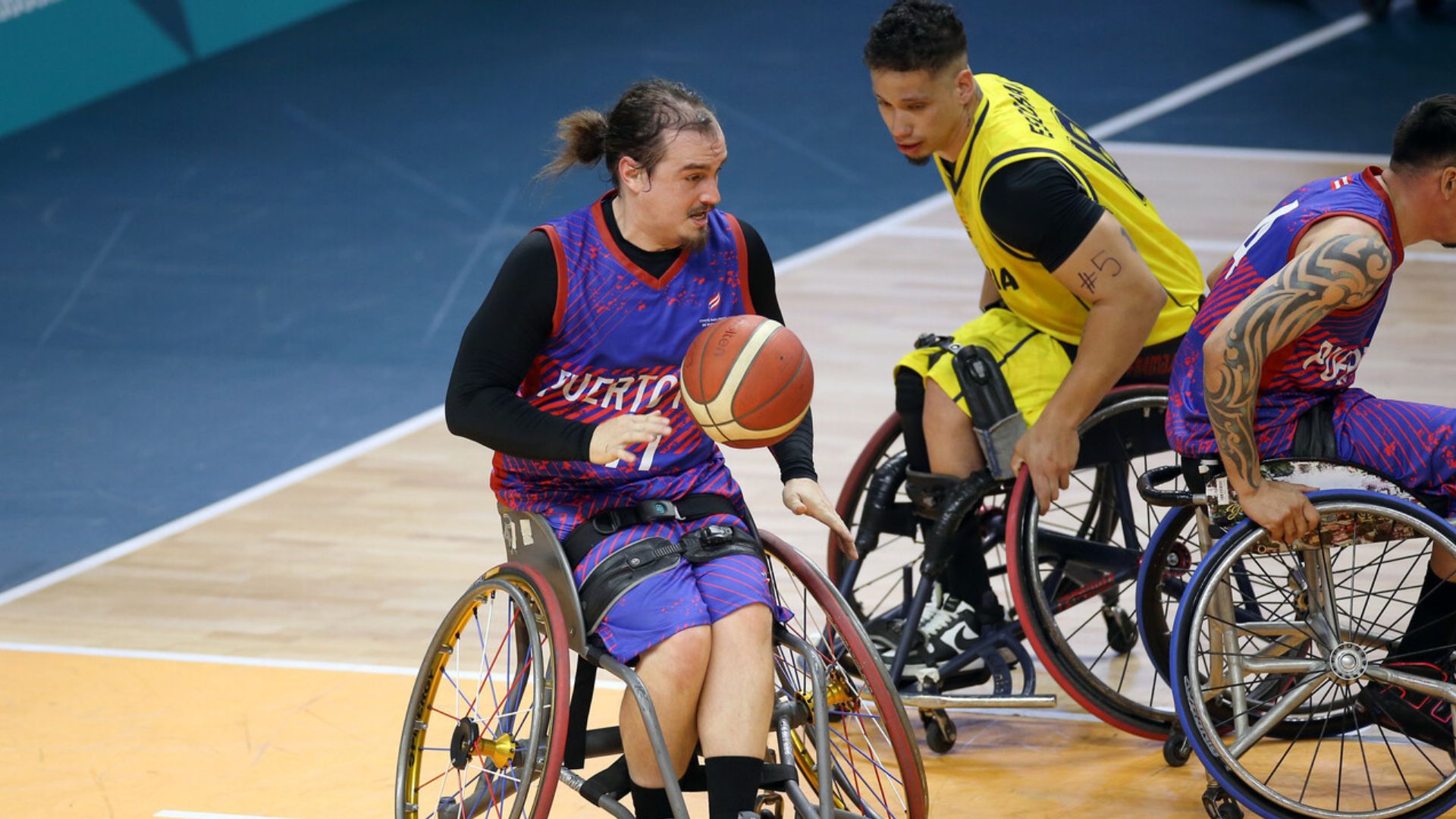 Wheelchair Basketball: Colombia Debuted With Victory Over Puerto Rico