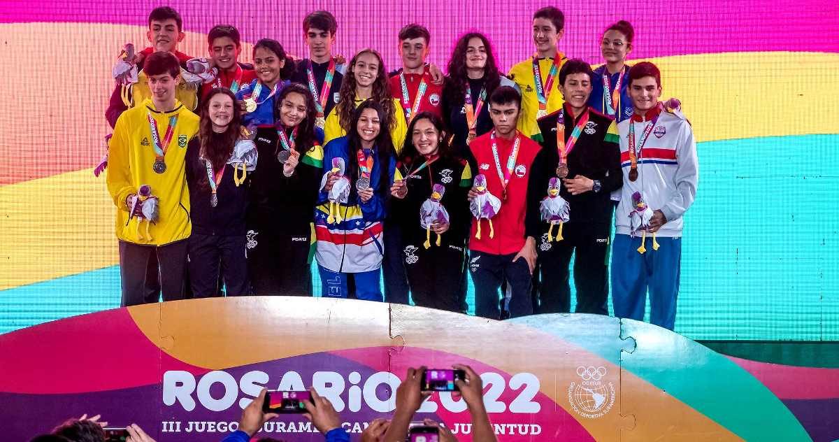 Rosario 2022 culminó con el dominio de Brasil en el medallero, seguido por Colombia y Argentina. 