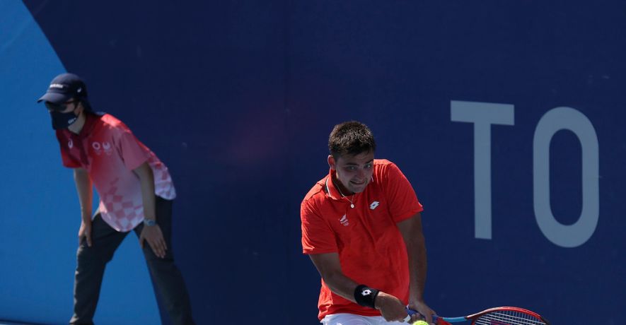 Tomás Barrios hace historia en Wimbledon y anuncia que estará en Santiago 2023