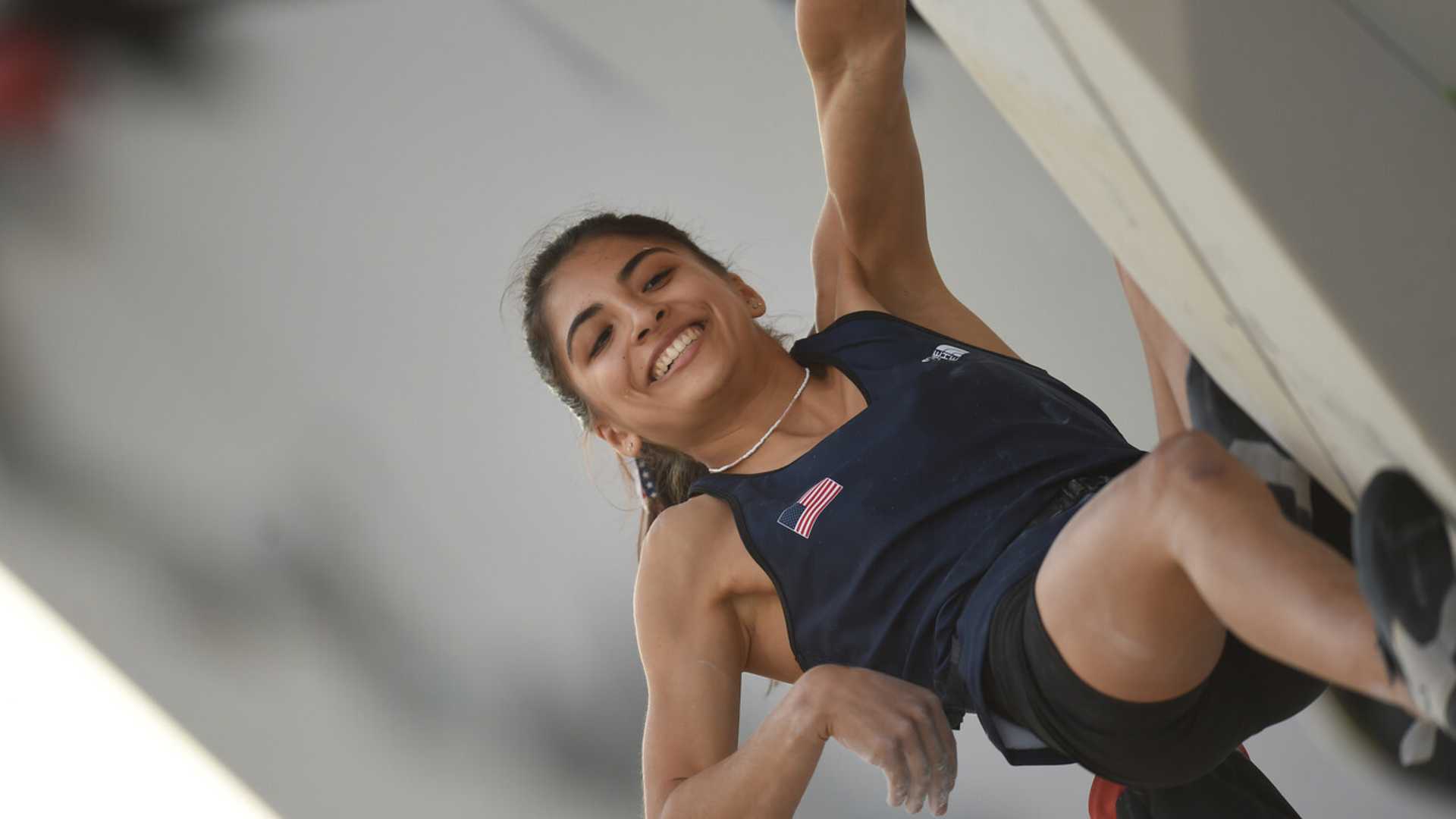 USA dominates in climbing and earns gold in female’s boulder, lead