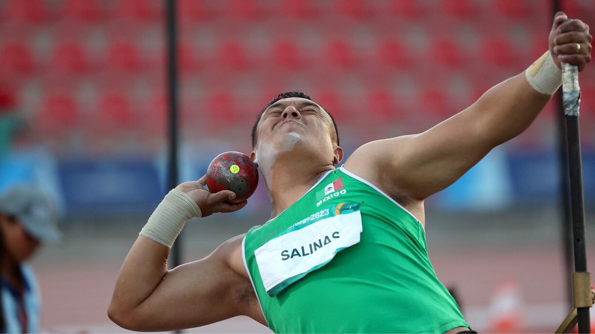 Mexican Salinas Reaffirms Gold in Shot Put F53-54, Approaches His Record