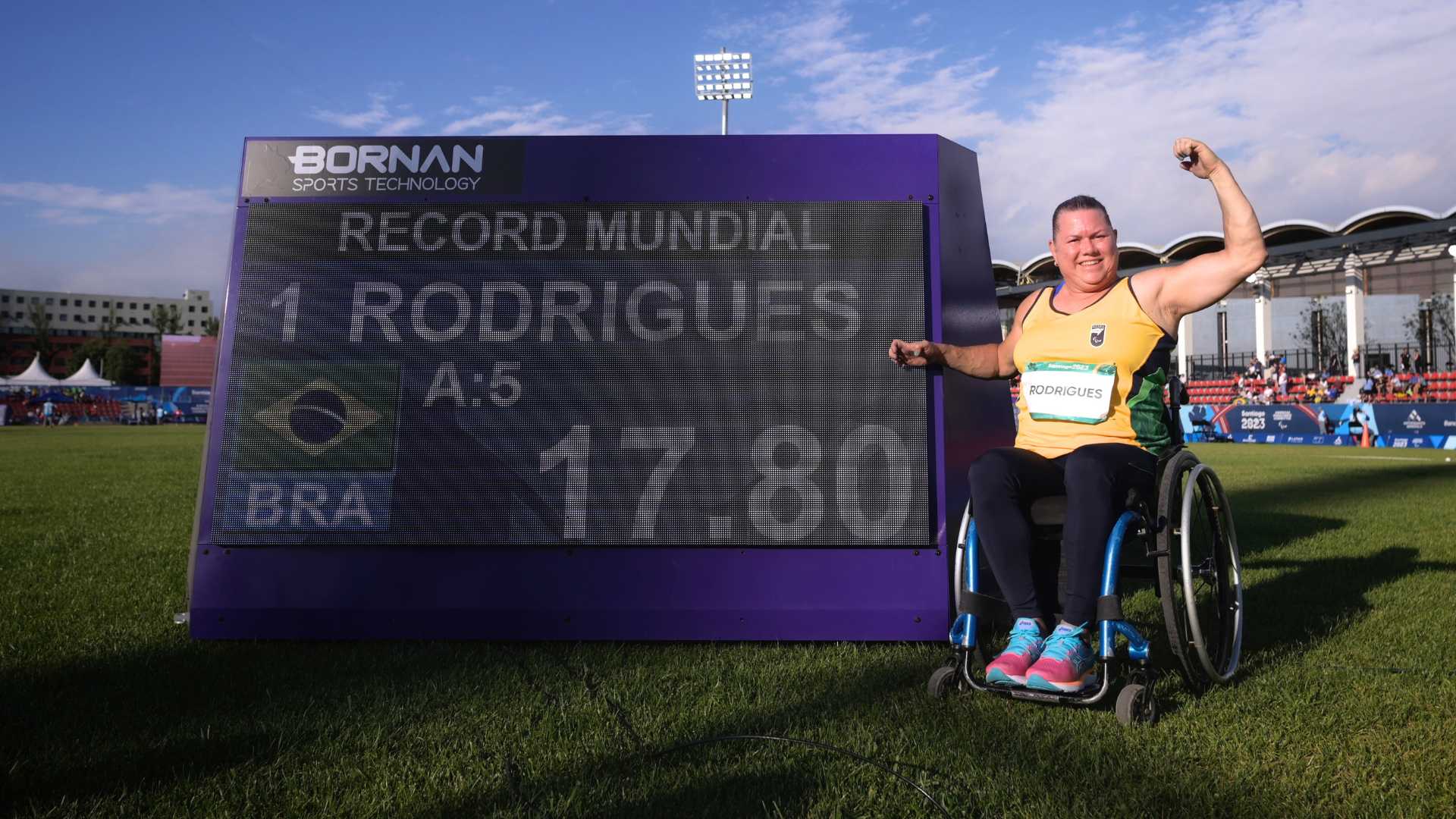 Estos son los récords parapanamericanos batidos en los Juegos Santiago 2023