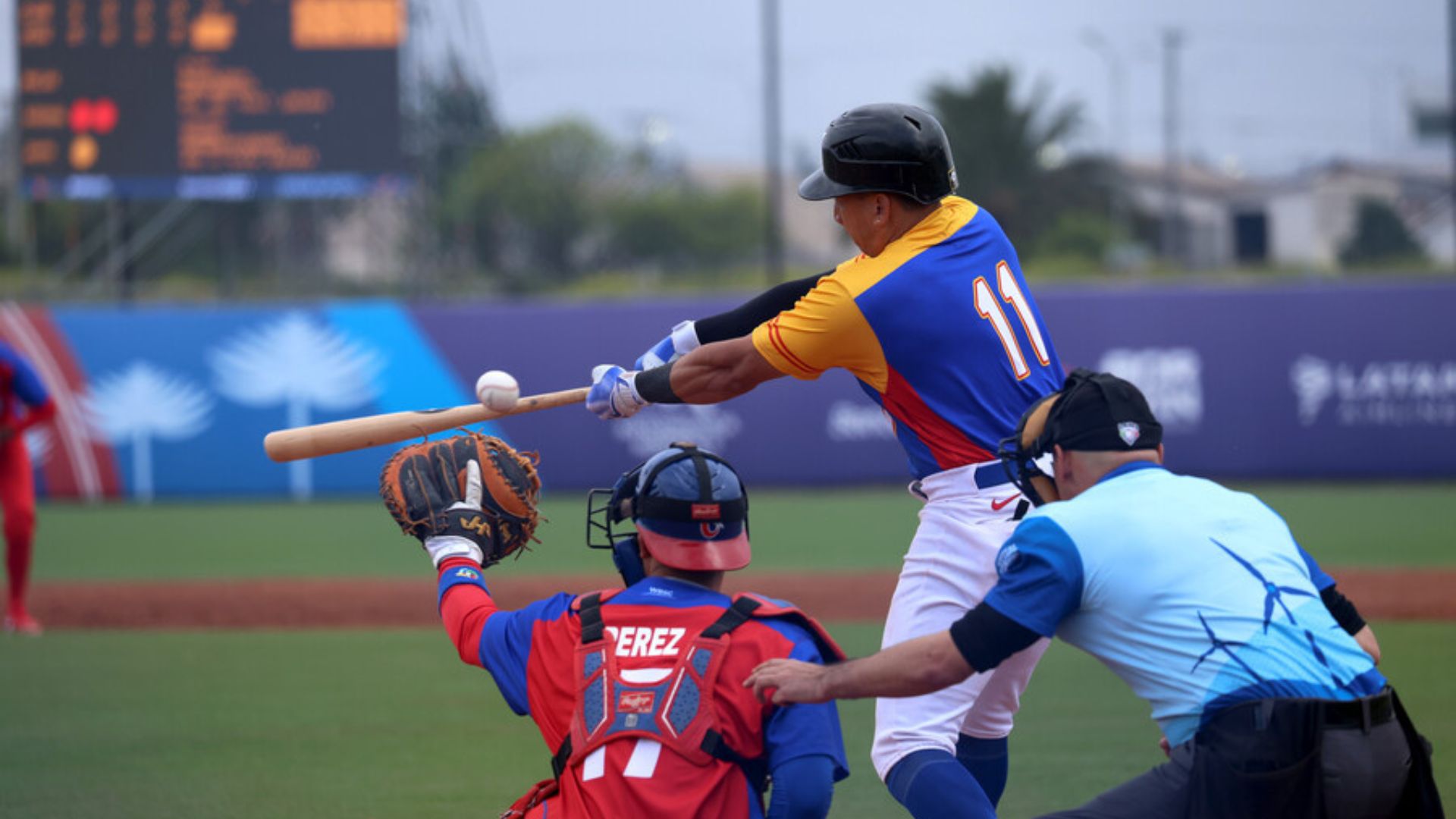 Baseball: Venezuela recovers hope, narrowly defeats Cuba 6-5