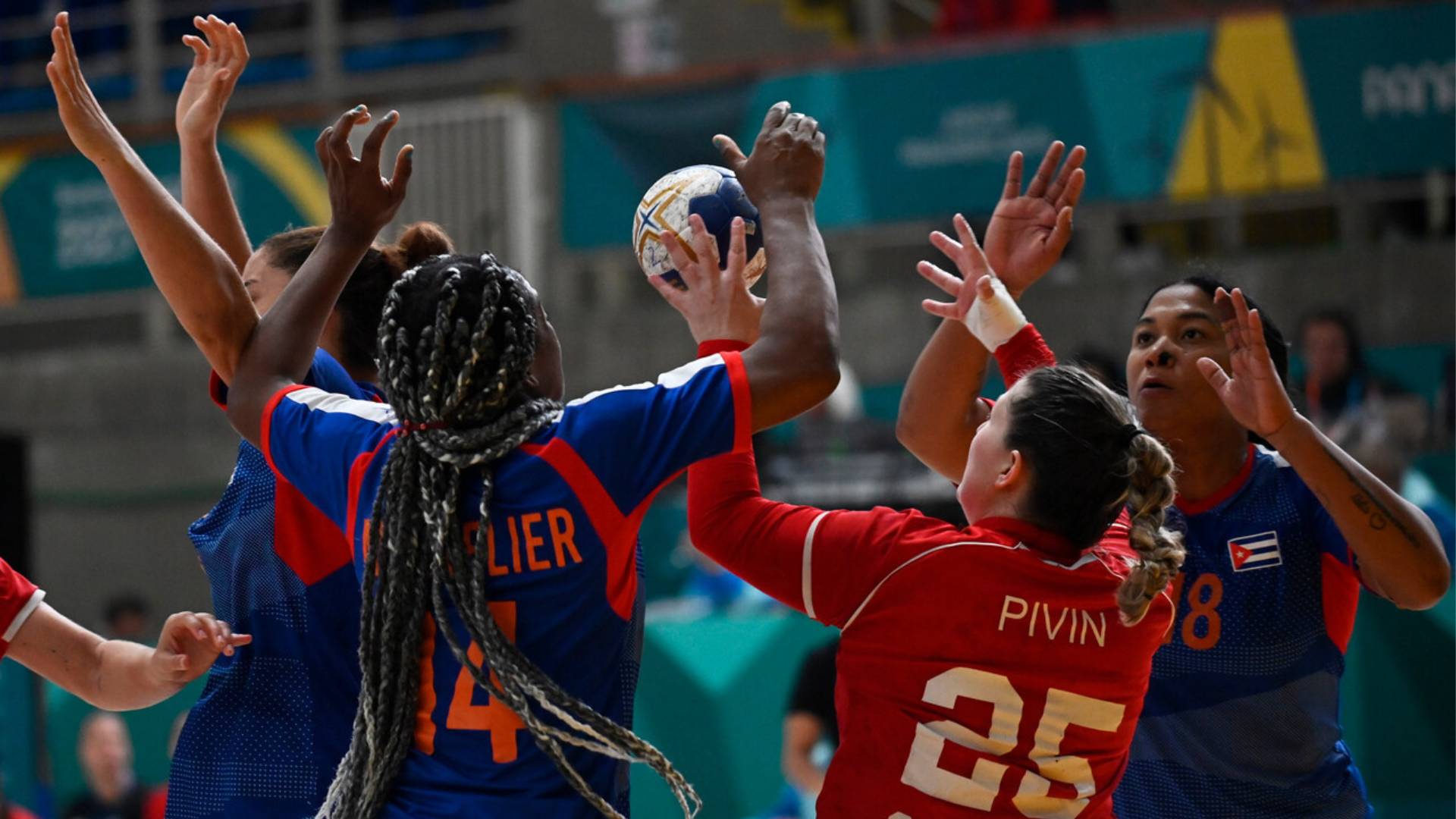 Female's Handball: Cuba defeats Canada and will compete for fifth place