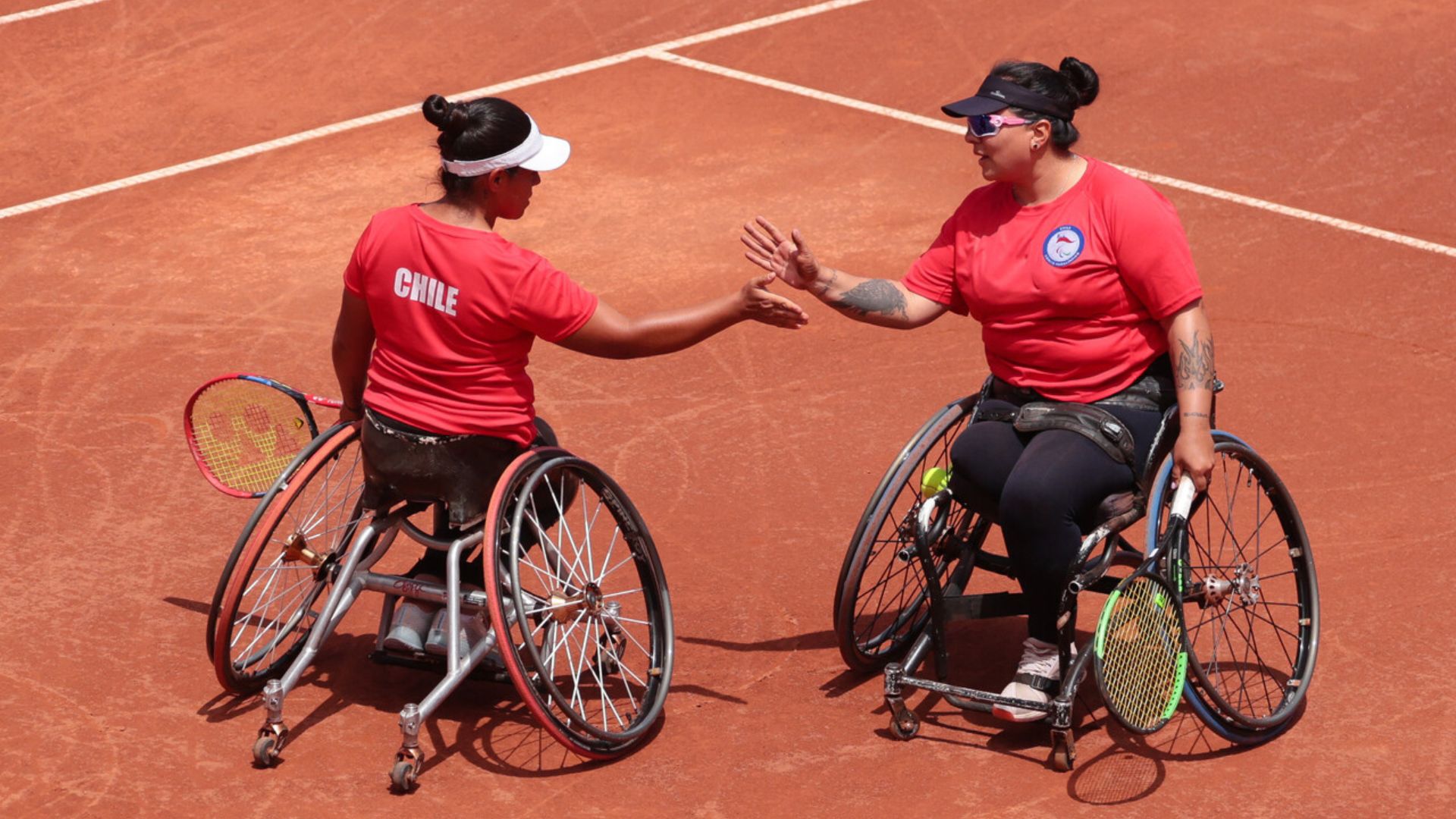 Tenis en silla de ruedas: dupla chilena avanza a semifinales