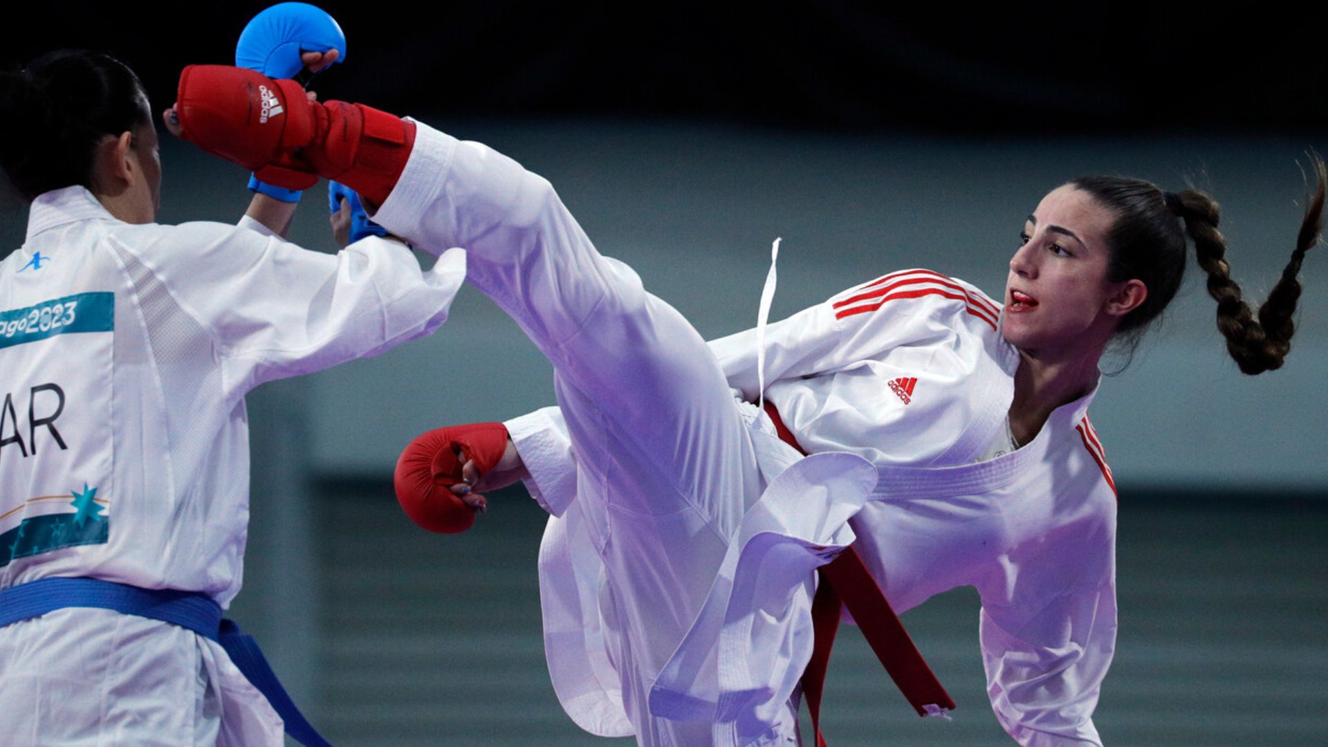 Valentina Toro mantuvo vivo sueño del oro para Chile en karate