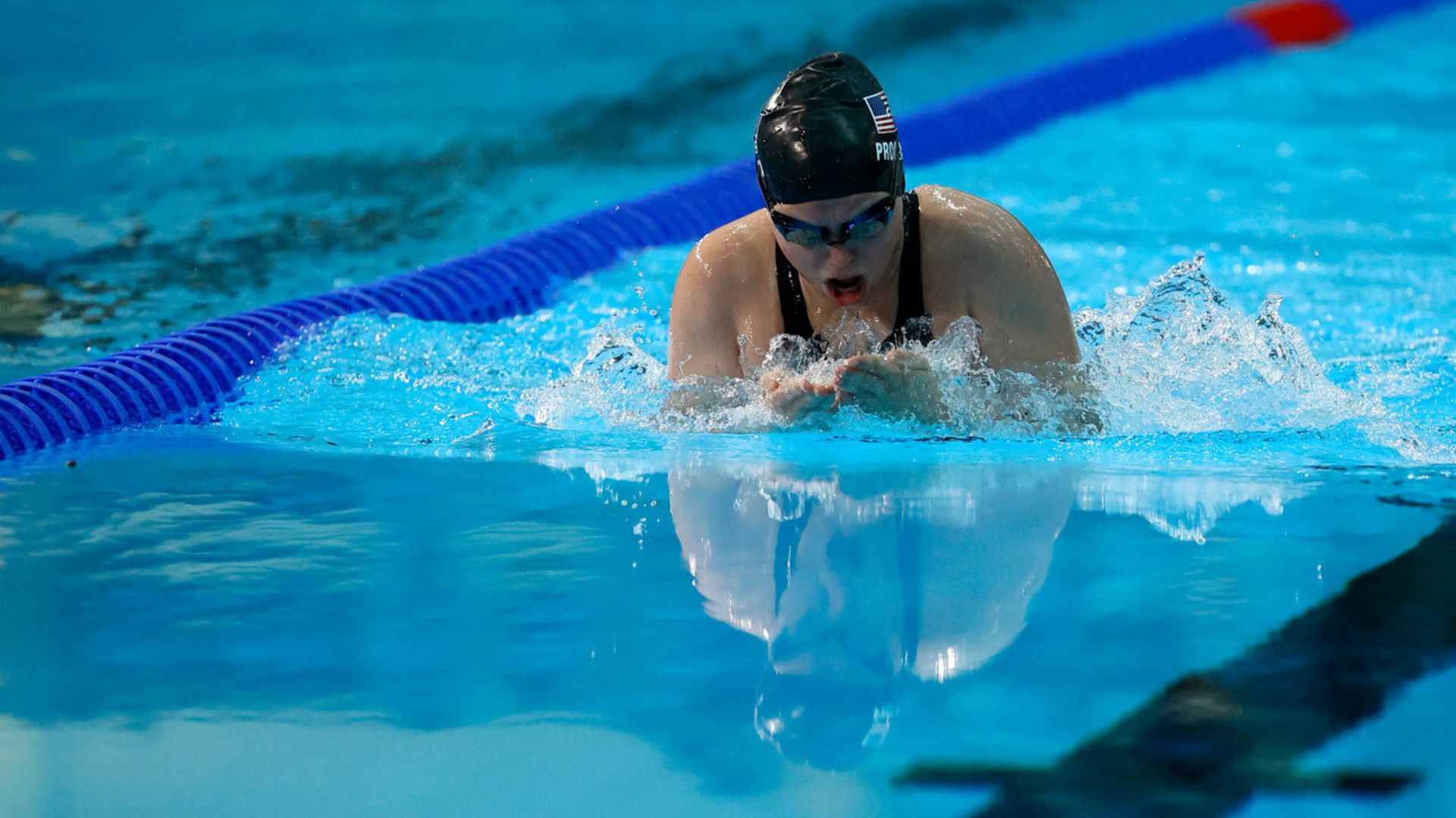 Francisca Neiman Won the Bronze Medal in the 100-meter Breaststroke