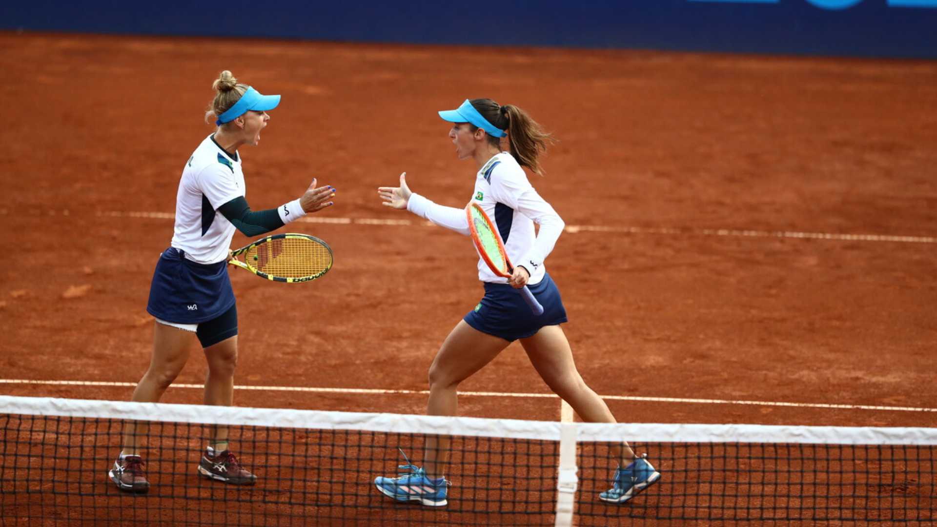 Tennis: Brazil eliminates Chile and will compete for gold in the women's doubles