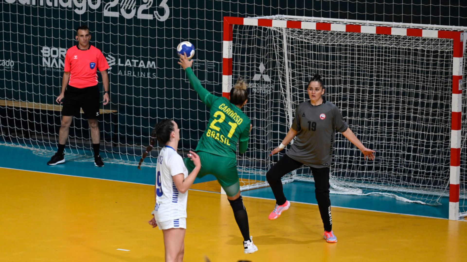 Handball Femenino: Brasil goleó a Chile y va por el oro panamericano