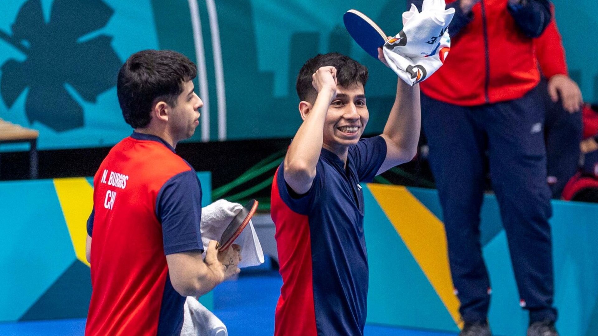Chile asegura tres medallas en el tenis de mesa