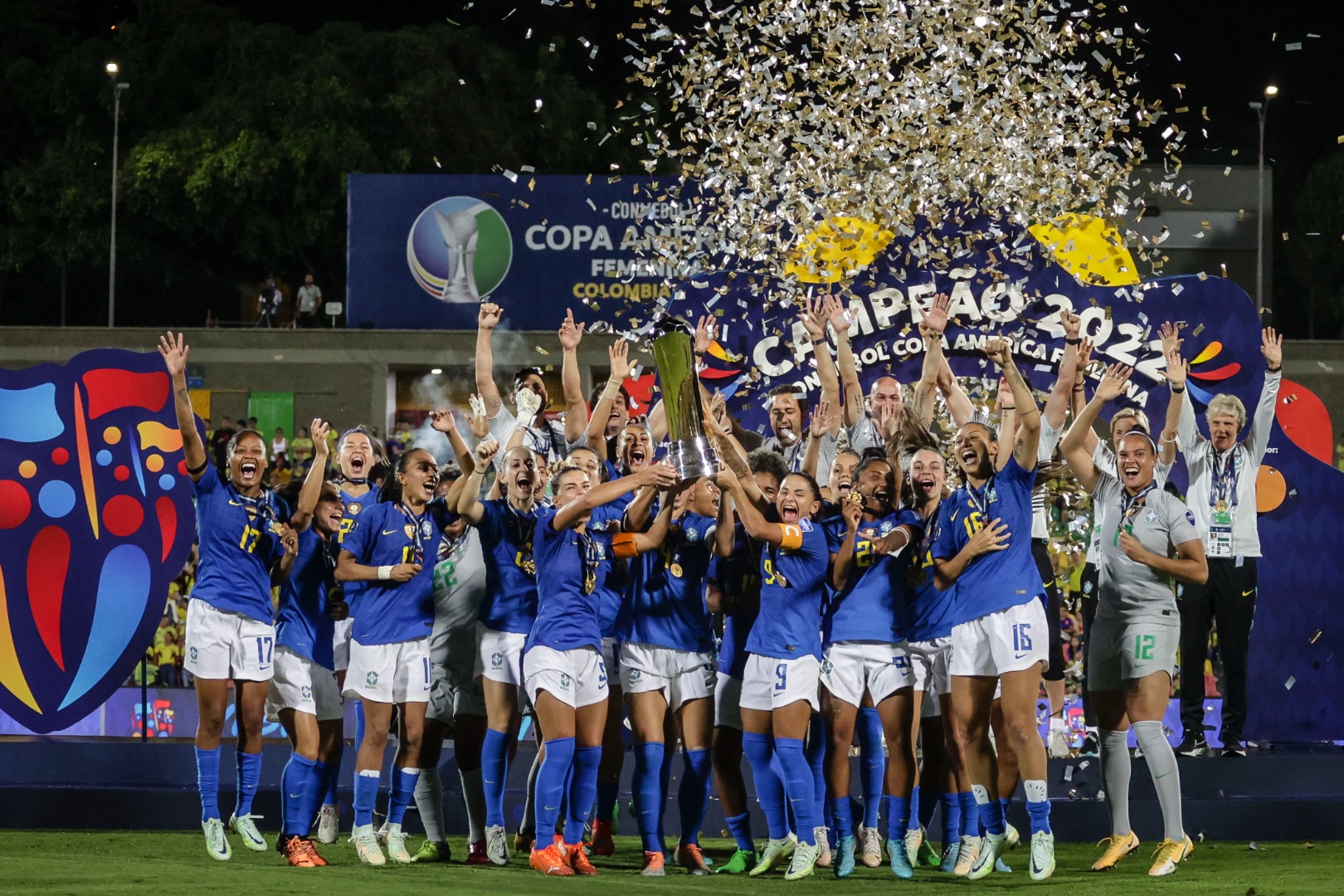 Brasil femeinno campeon copa America 2022