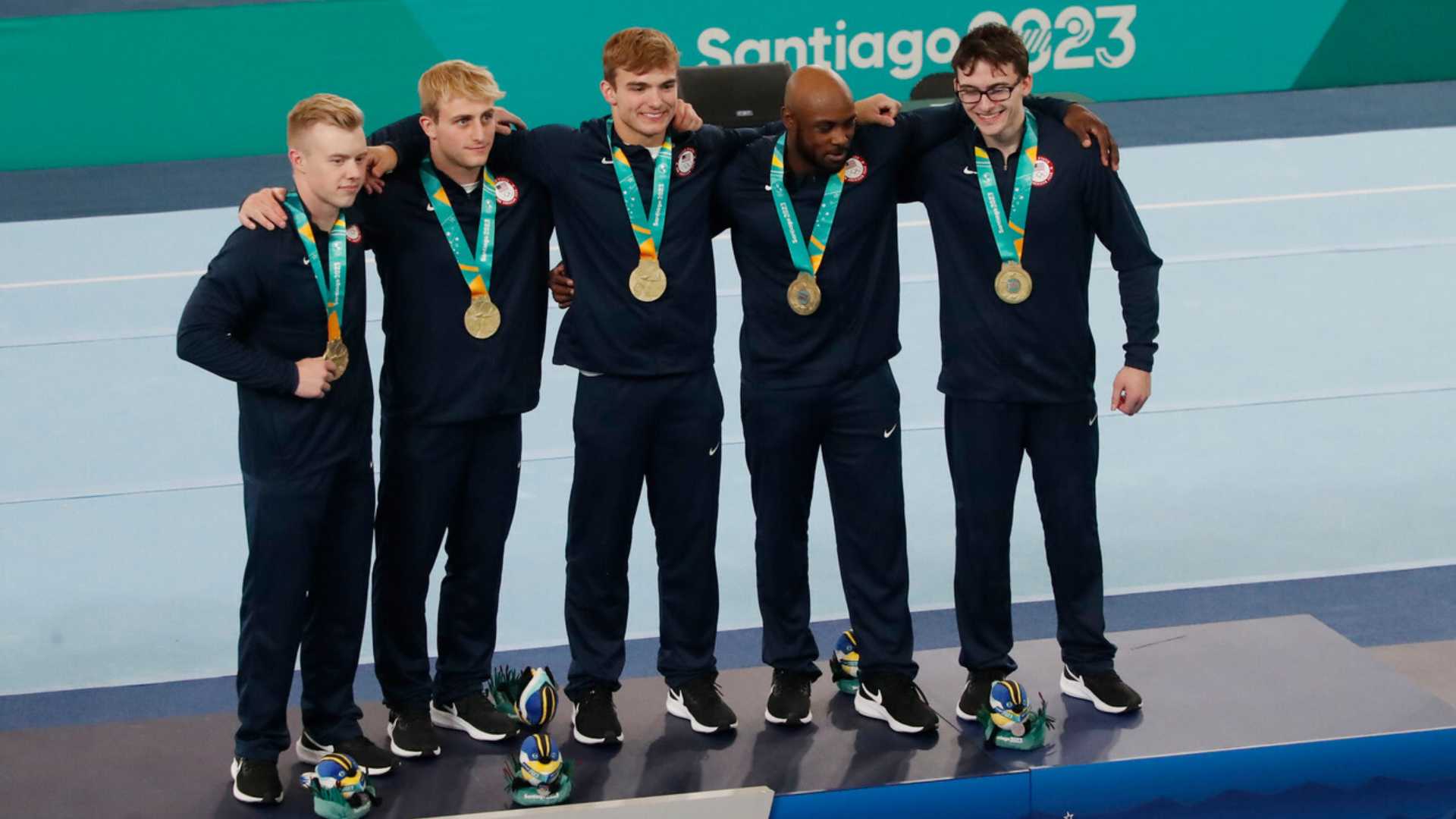 United States leads the medal table at Santiago 2023