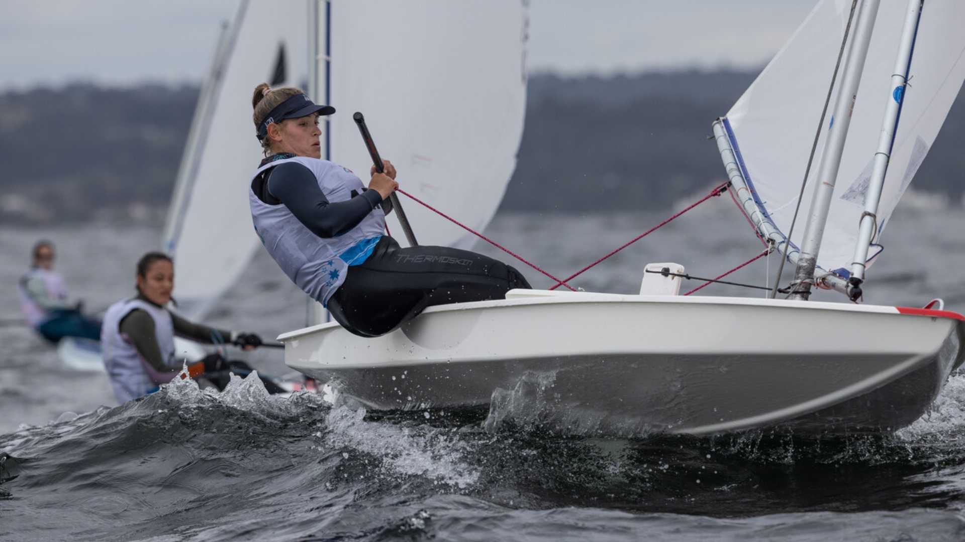 The United States and Peru were protagonists in the third day of sailing
