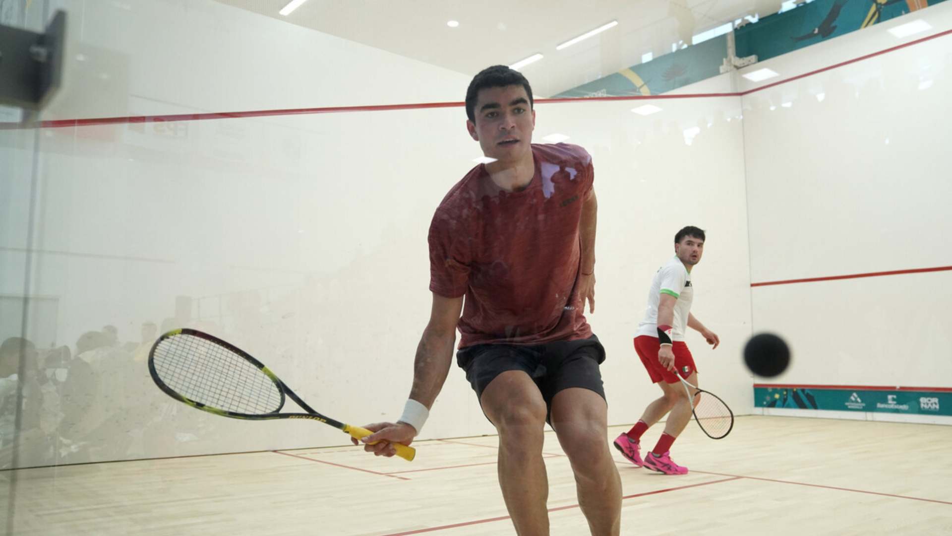 Peruvian Diego Elías is two-time Pan American champion in male's squash