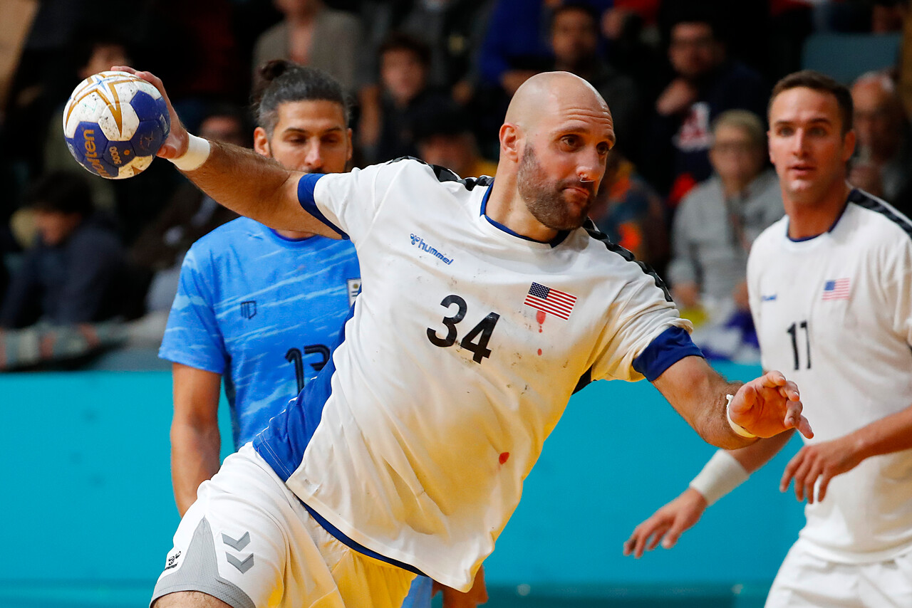 Balonmano masculino: EE.UU. venció a Uruguay y pasó a las semifinales