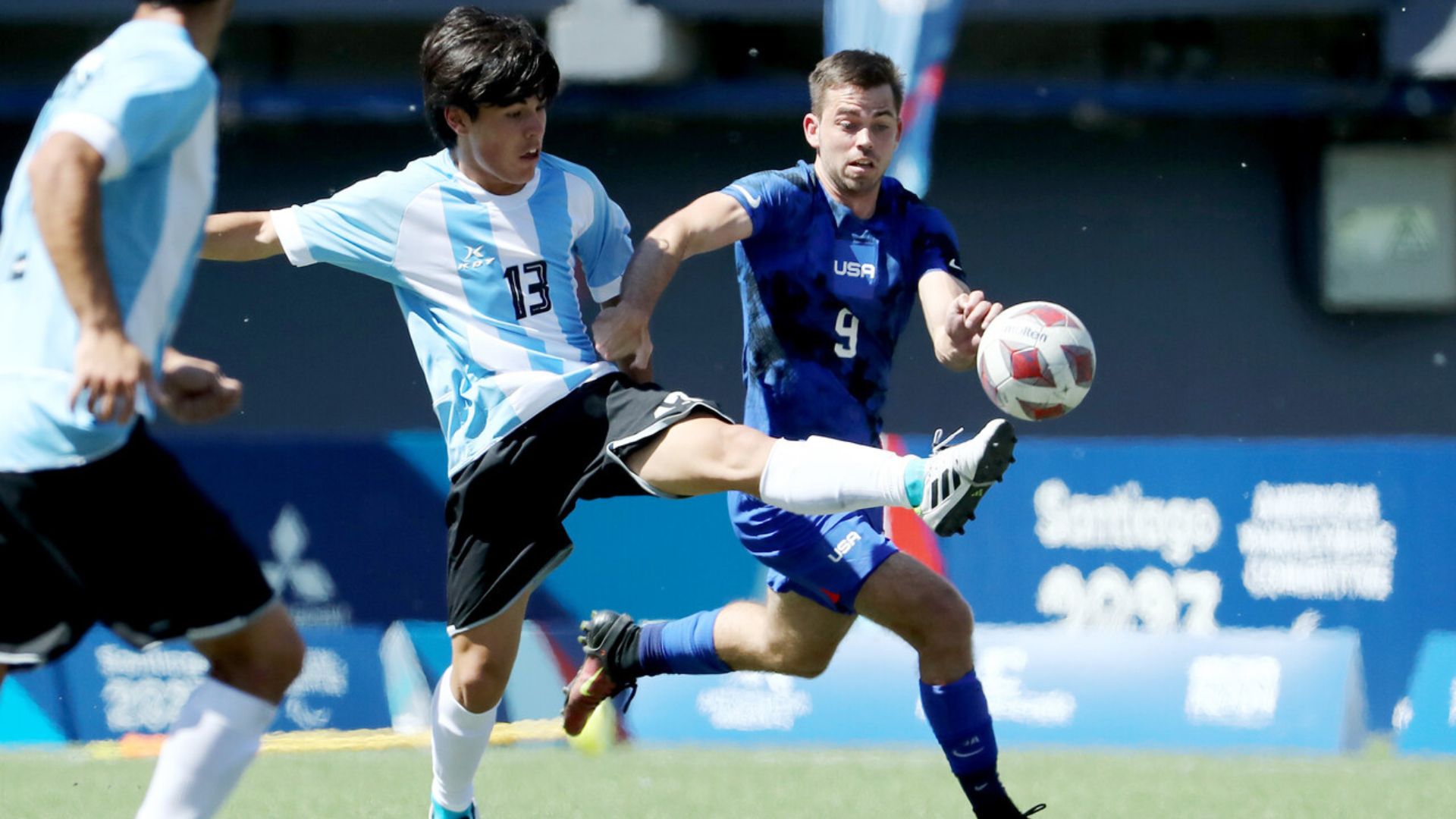 CP Football: Argentina Secures First Victory and Ends USA's Undefeated Streak