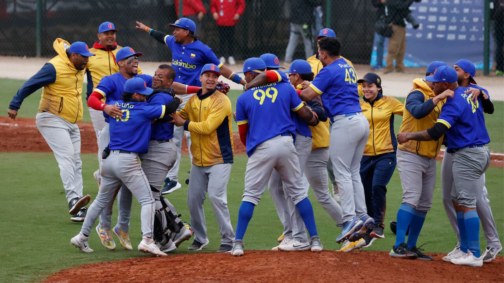 Baseball: Colombia obtains gold medal for the First Time