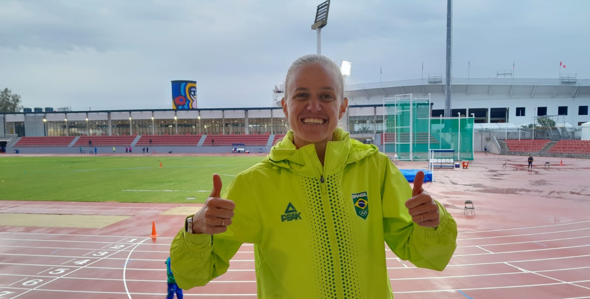 Jaqueline Weber, atleta brasileña de los 800 metros planos: “La remodelación de los estadios quedó muy linda, tiene una atmósfera casi a nivel olímpico”