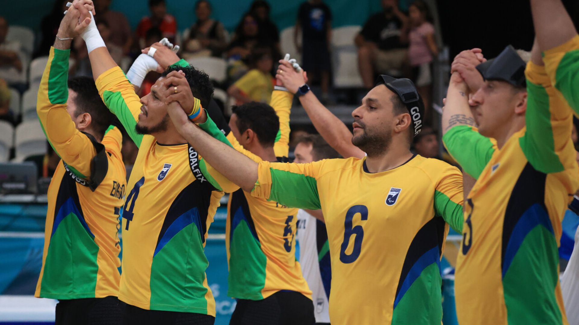 Brazil Is Now four-time Champion in Male's Goalball