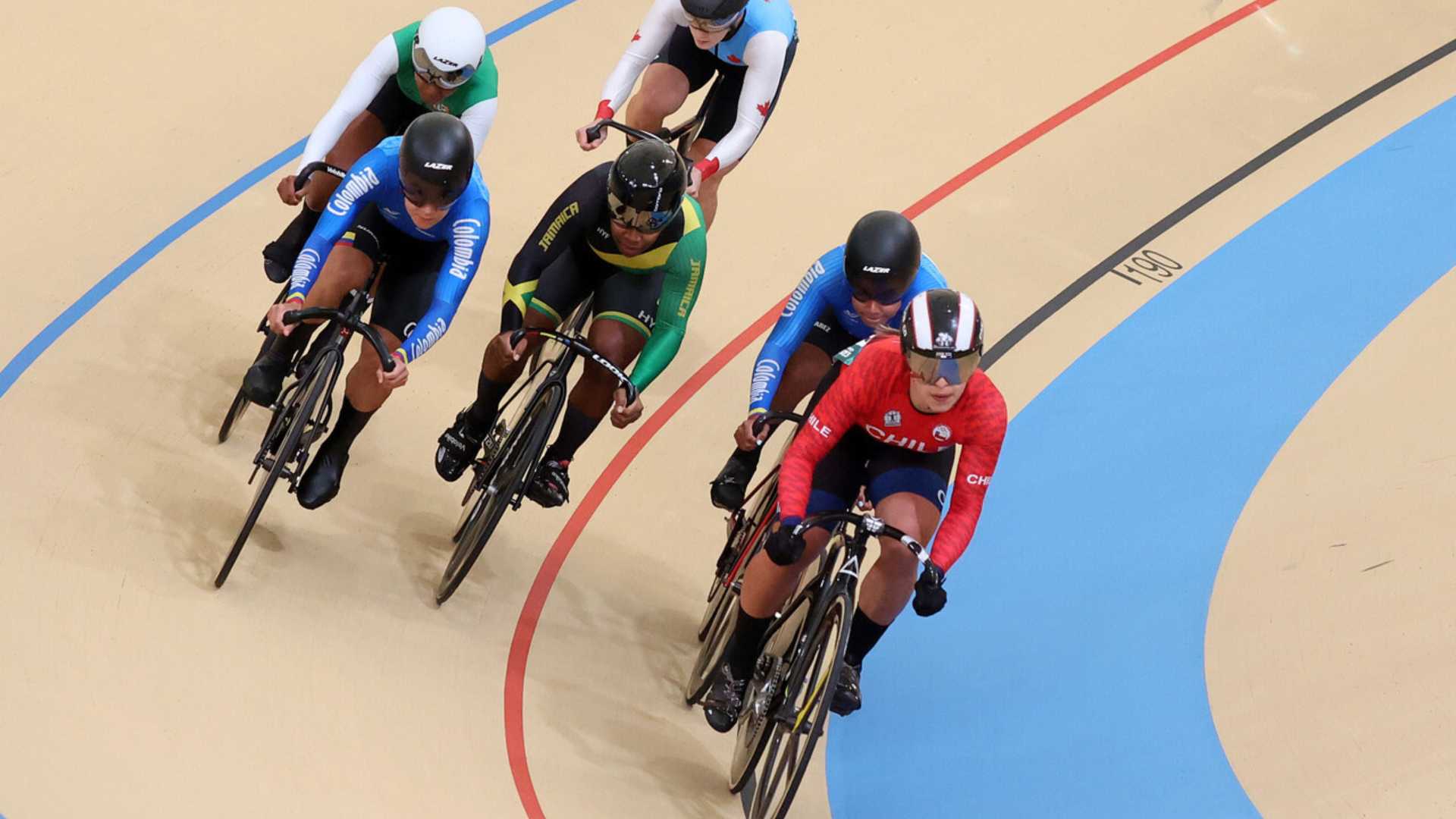 The track cycling held its qualifying rounds