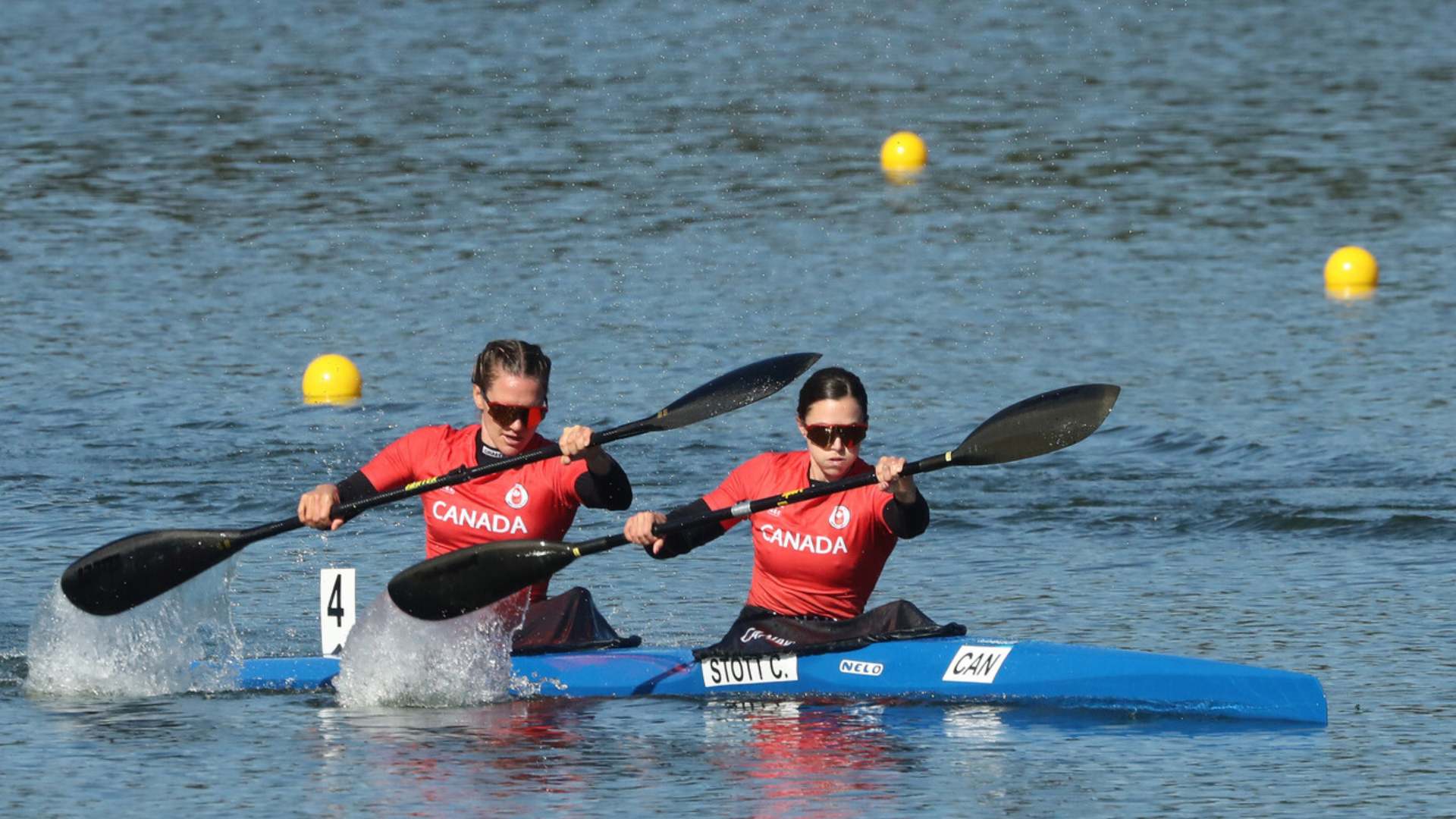Canada won the triple morning crown in canoeing