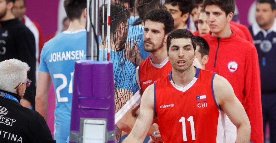 Vicente Parraguirre, seleccionado nacional de vóleibol: “Es un gran honor poder jugar en el Arena Parque O’Higgins”
