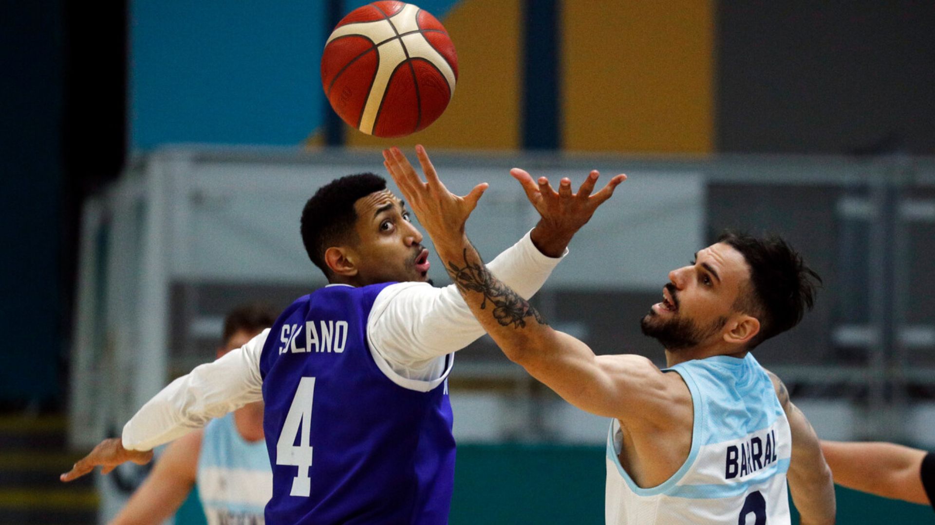 Male's Basketball: Argentina narrowly defeats Dominican Republic