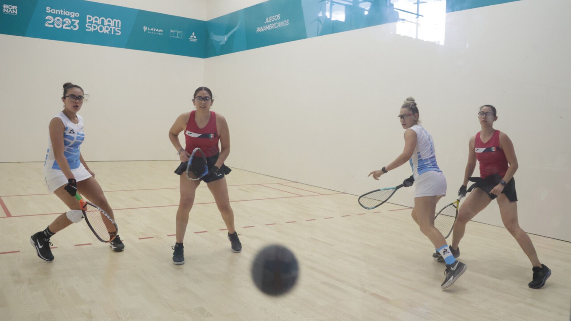 Argentina and the Independent Athletes Team are go for gold in racquetball