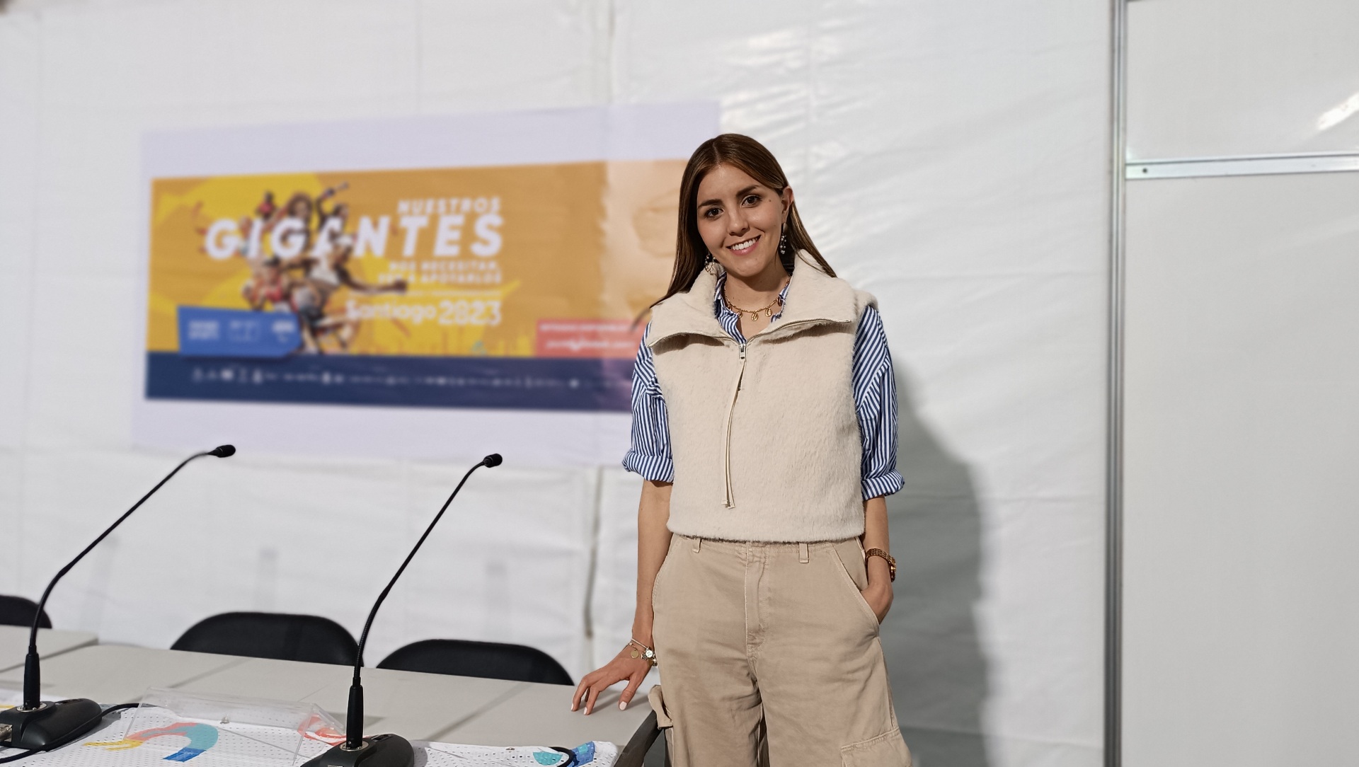 Santiago 2023 ha sido "muy gratificante" para la periodista colombiana Laura Bernal