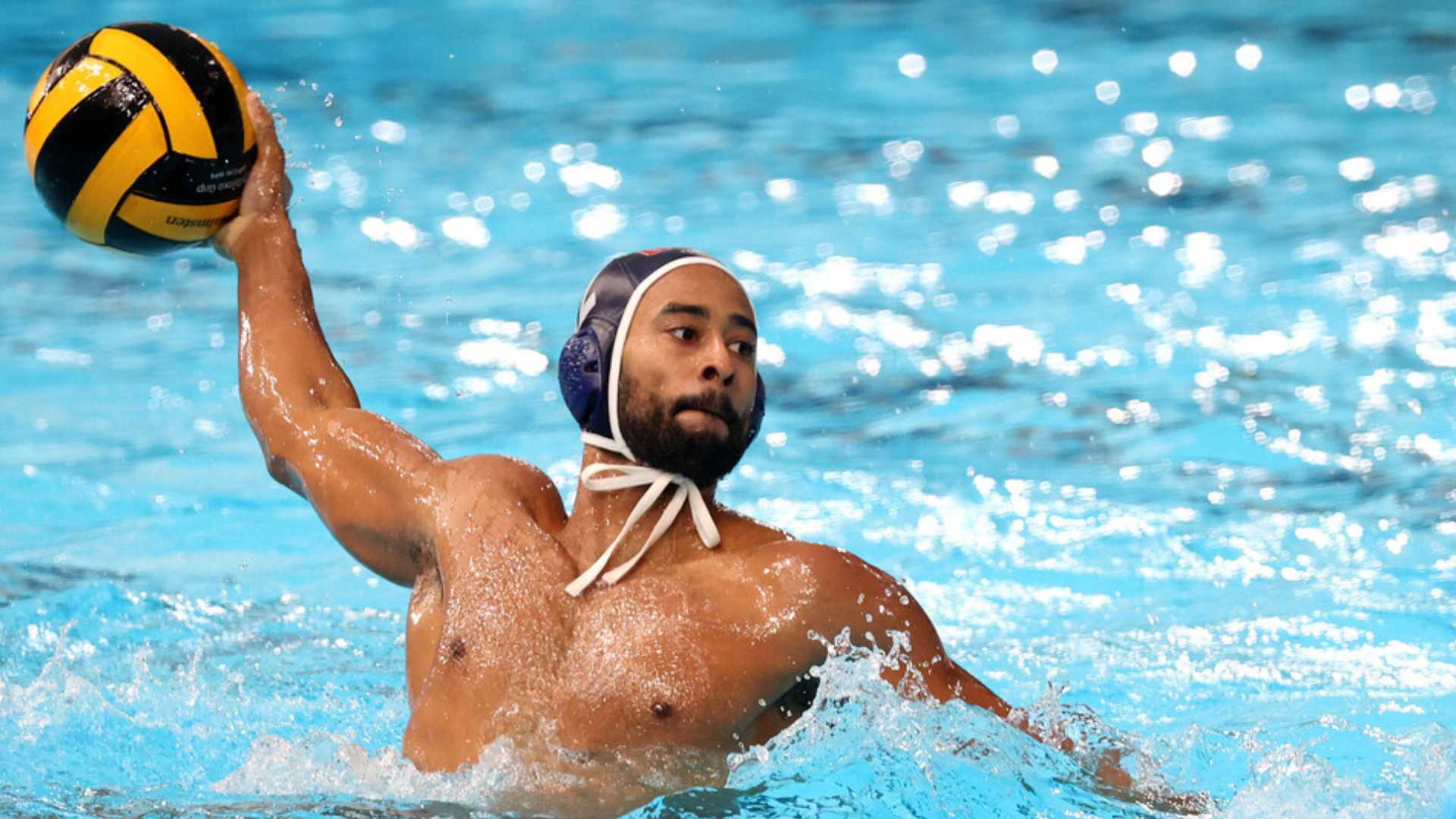 United States and Brazil clash for the gold in male's water polo