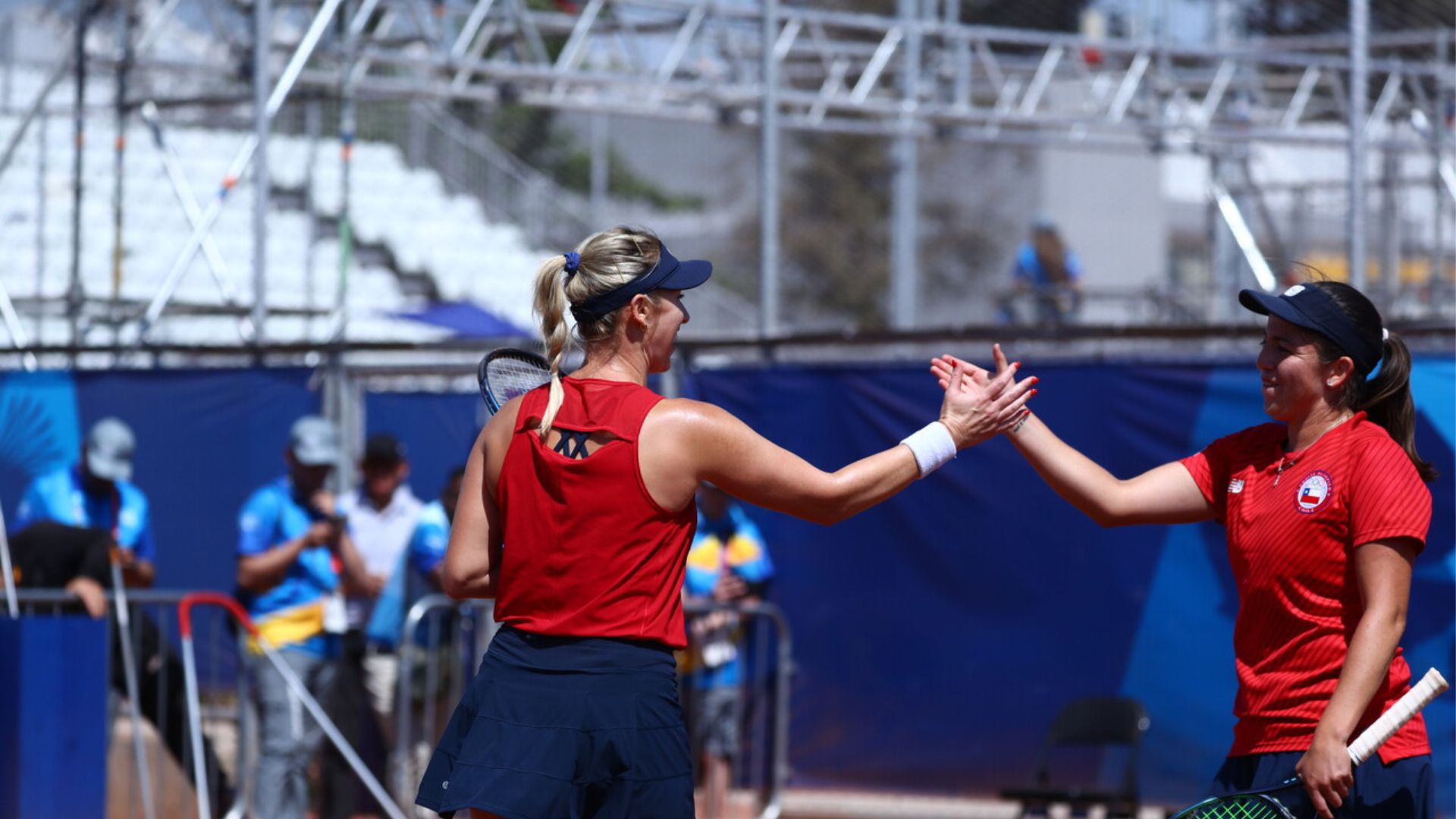 Chile se instaló en las semifinales de dobles femenino en el tenis panamericano