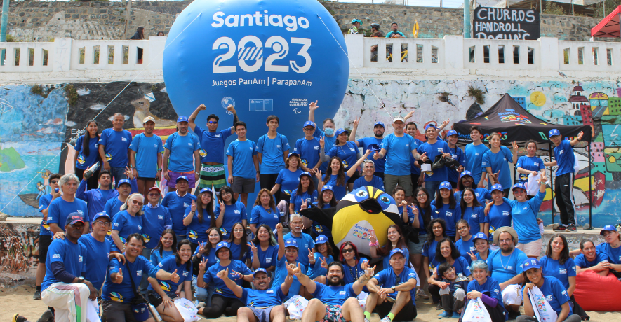 May 15th will be the last day to become a volunteer. (Picture from: Santiago 2023).