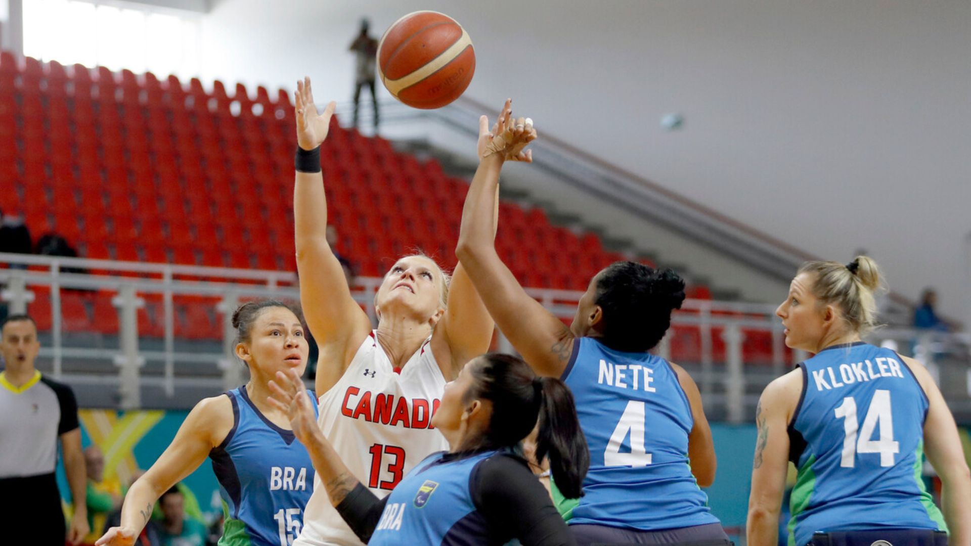 Wheelchair Basketball: Canada is First Finalist in Female's Category
