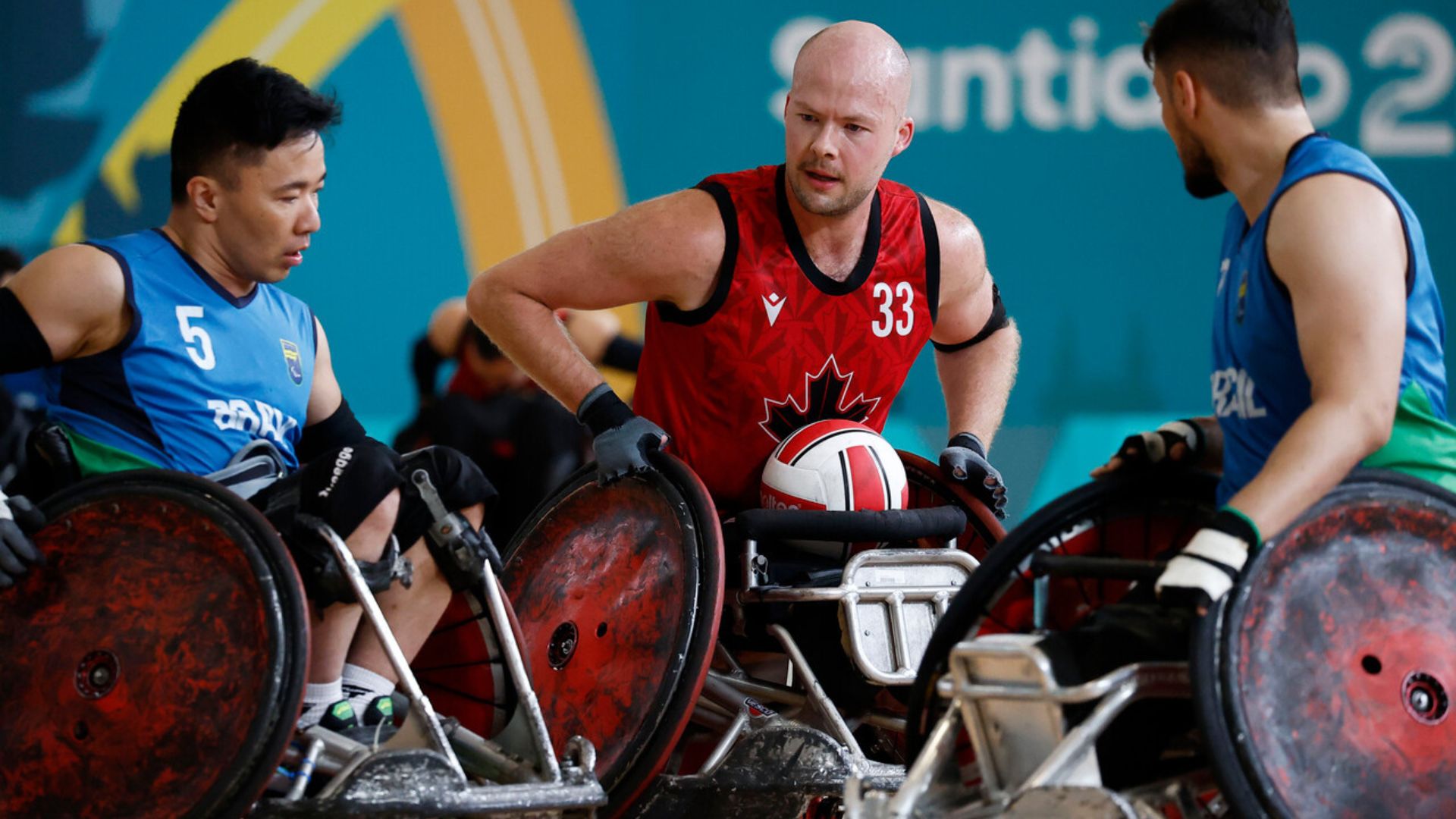 Canadá jugará la final del rugby en silla de ruedas