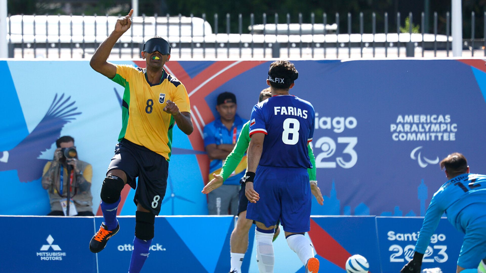 Fútbol para Ciegos: Brasil derrotó a Chile por 2-0