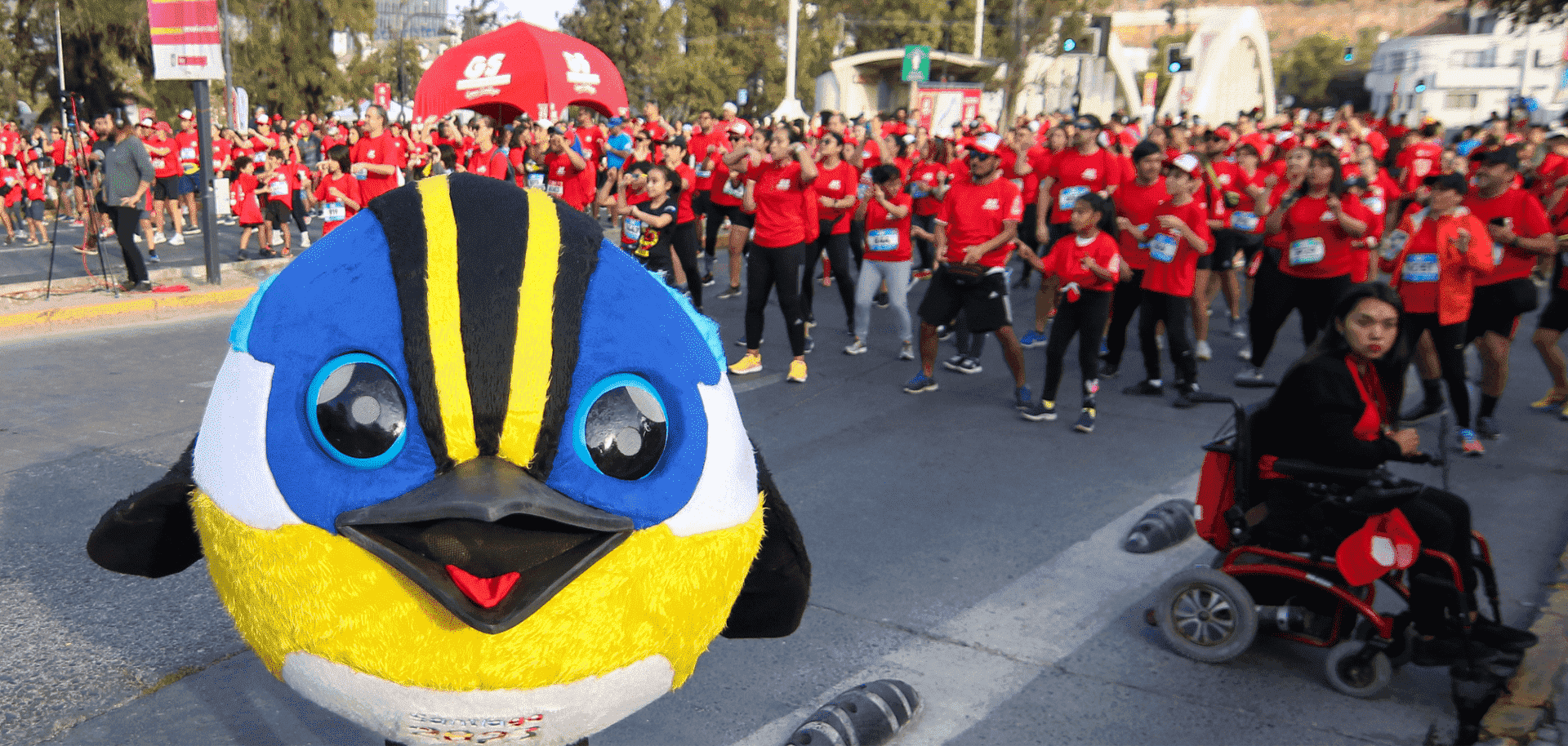 Fiu, the Santiago 2023 official mascot. (Picture from: Santiago 2023).