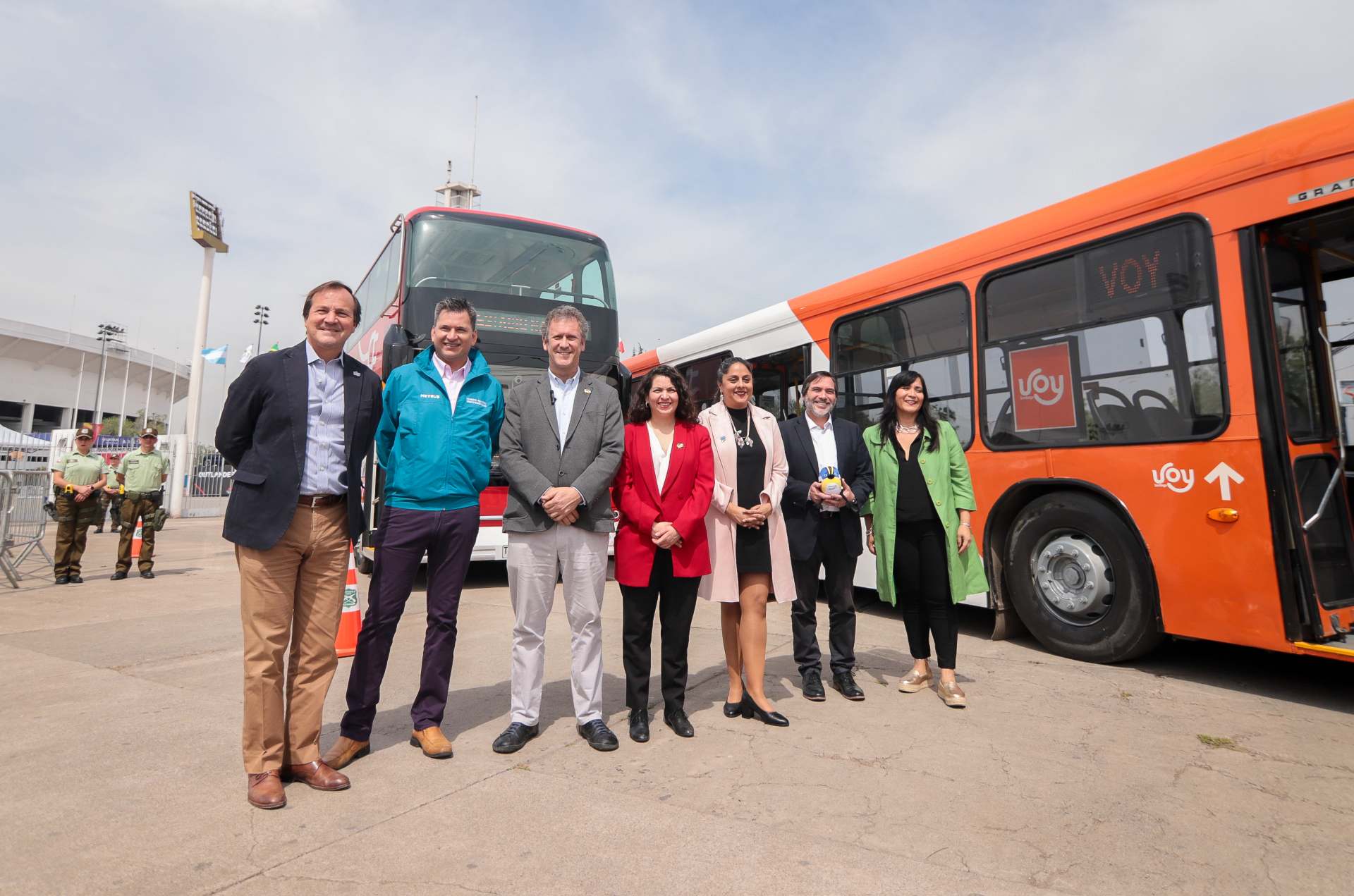 Red Movilidad se acciona en Parapanamericanos con buses de dos pisos y acondicionados para accesibilidad