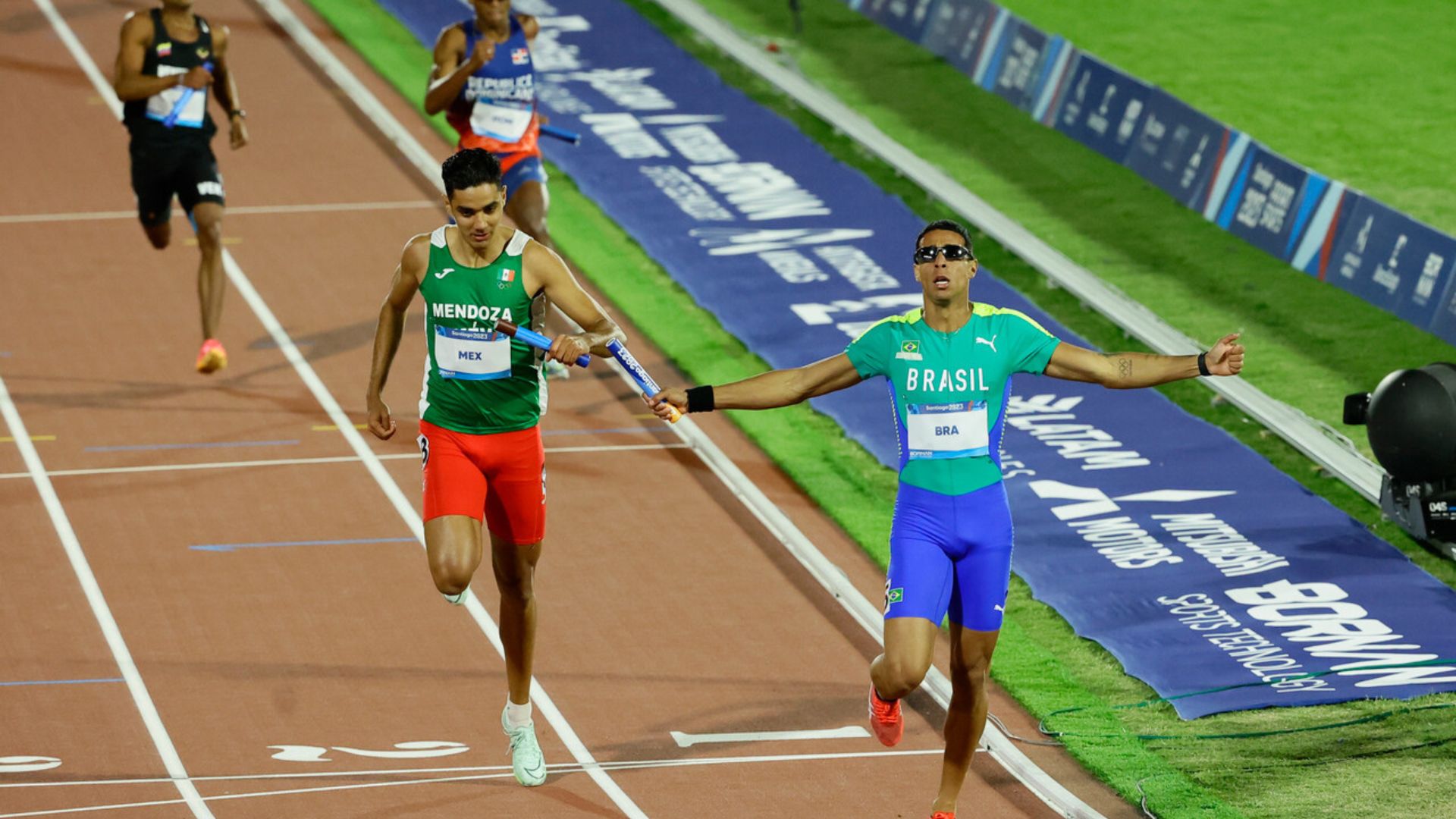 Brazil Secures Gold in Male's 4x400 Relay