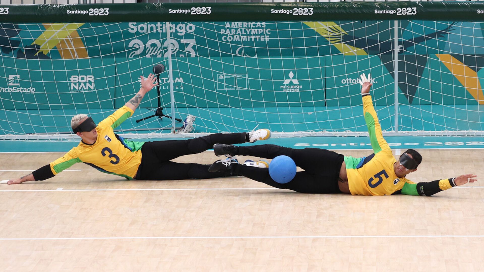 Brazil Easily Beats Colombia in Goalball