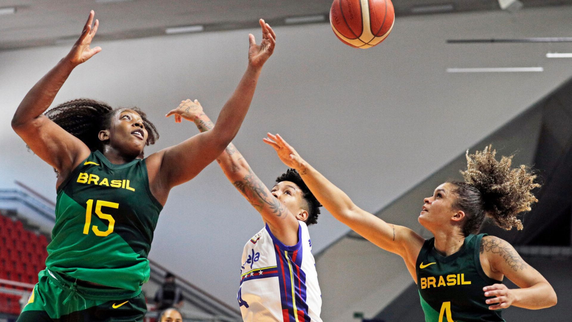 Female's Basketball: Brazil convincingly defeated Venezuela