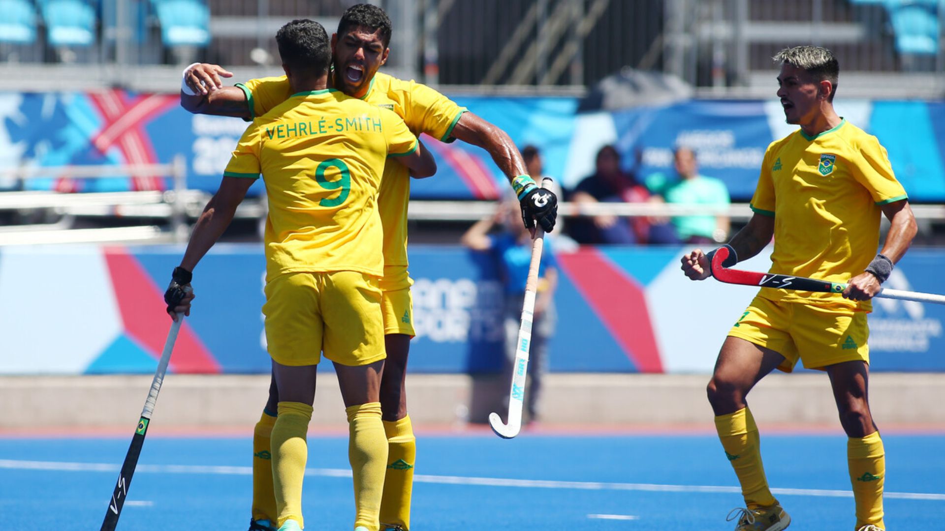 Brazil Secures Fifth Place in Male's Hockey