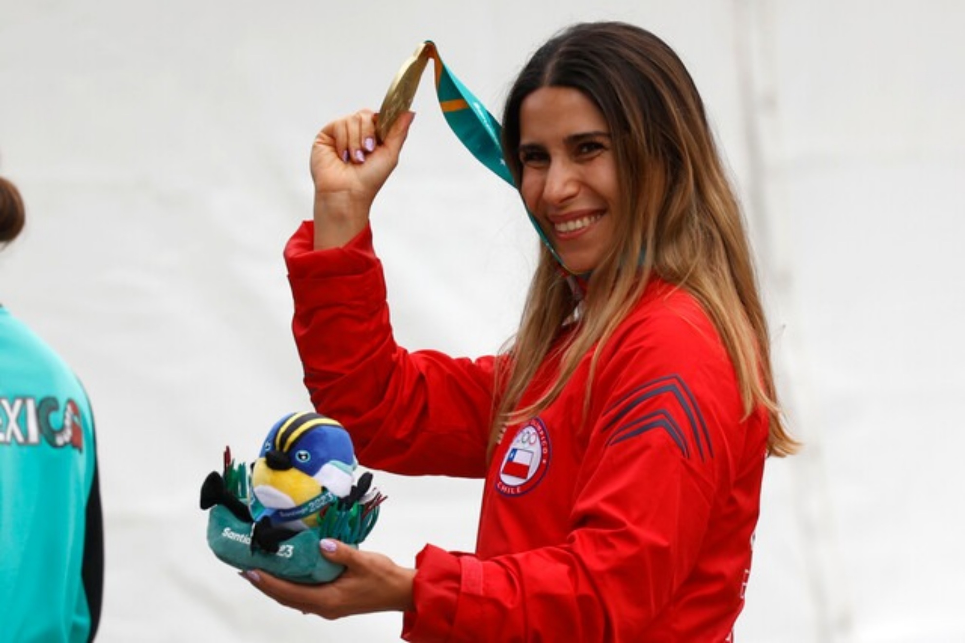 Finalmente, Francisca Crovetto probó el oro panamericano. (Foto: Santiago 2023 vía Photosport).