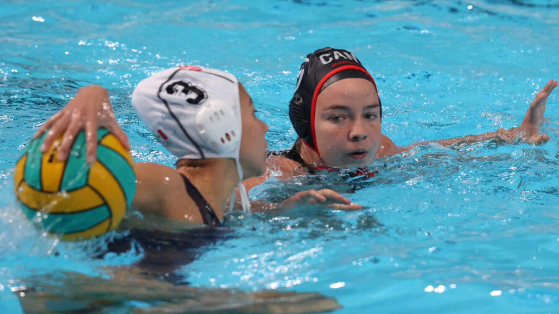 Female's Water Polo: Canada concludes the first phase perfectly