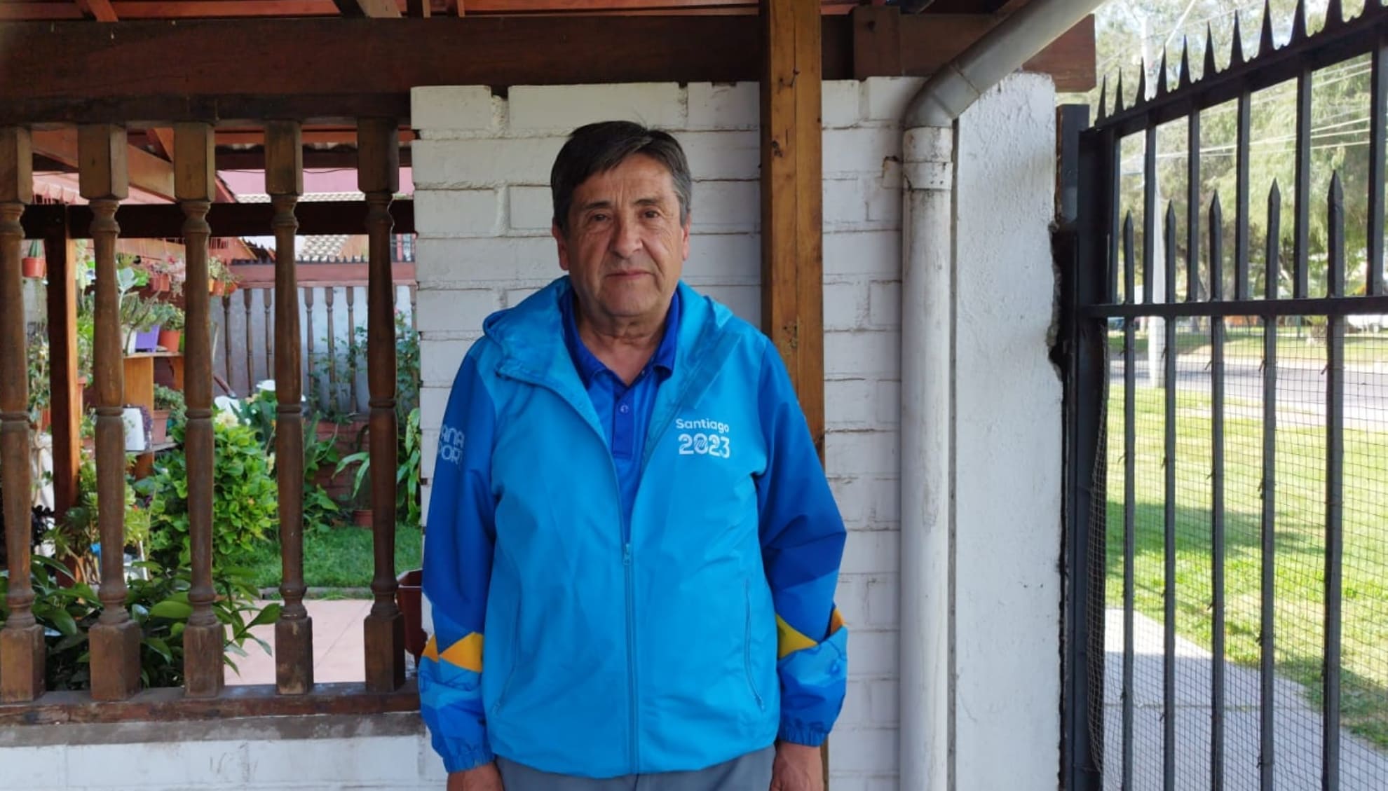 Daniel Astorga, voluntario de Santiago 2023